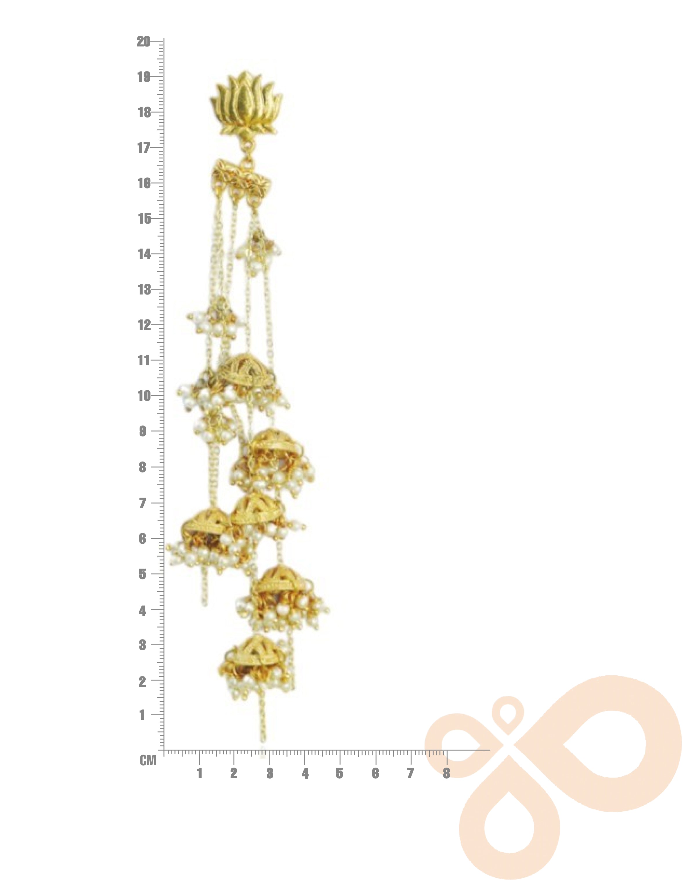 Handcrafted MAYA Earrings with 18K Gold-Plated