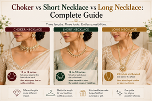 Choker vs Short Necklace vs Long Necklace: Complete Guide