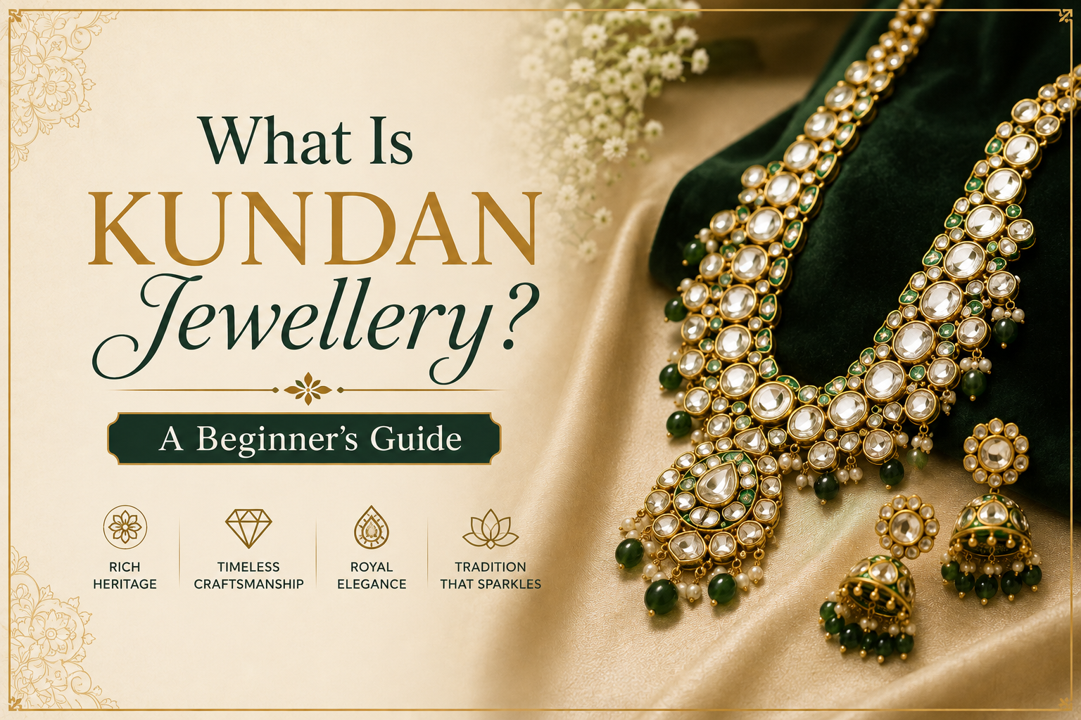 What Is Kundan Jewellery? A Beginner's Guide