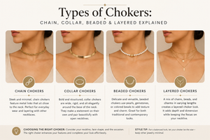 Types of Chokers: Chain, Collar, Beaded, Layered Explained