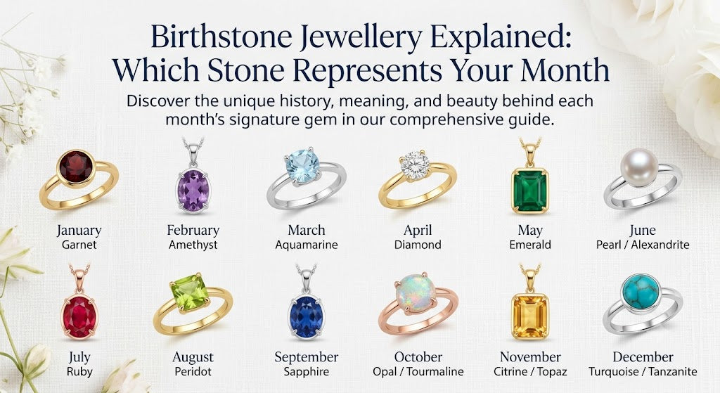 Birthstone Jewellery Explained: Which Stone Represents Your Month