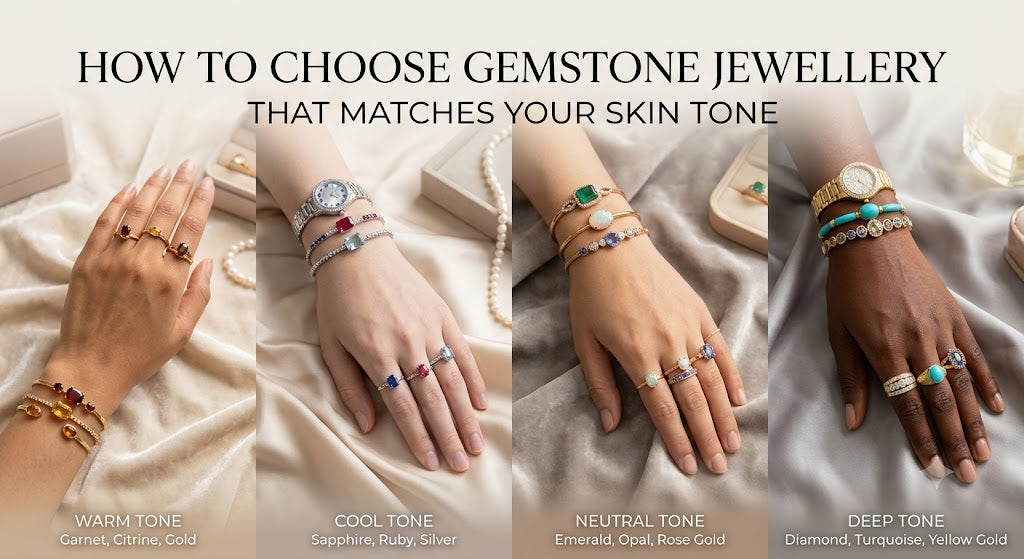 How to Choose Gemstone Jewellery That Matches Your Skin Tone