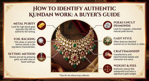 How to Identify Authentic Kundan Work: A Buyer's Guide