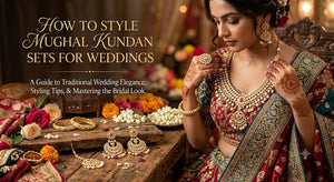 How to Style Mughal Kundan Sets for Weddings