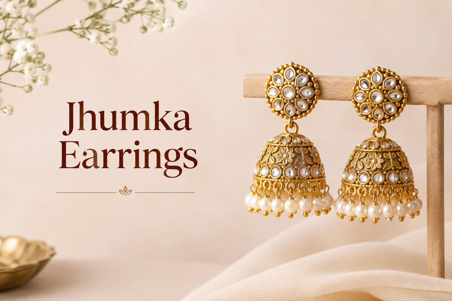 What Are Jhumka Earrings? Meaning, History & Types