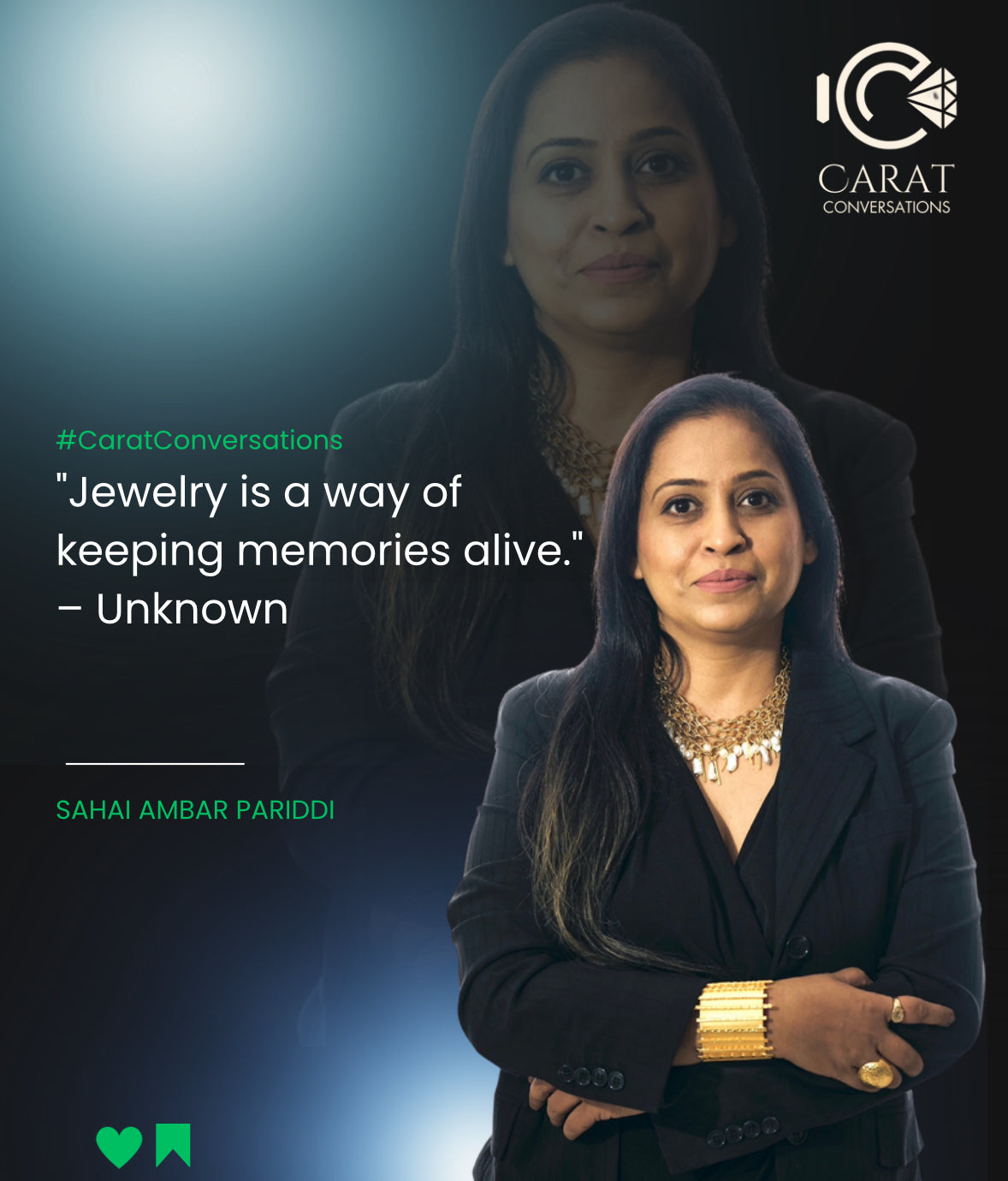 “Jewelry is a way of keeping memories alive.”