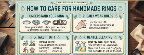 How to Care for Handmade Rings