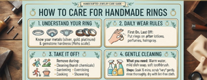 How to Care for Handmade Rings