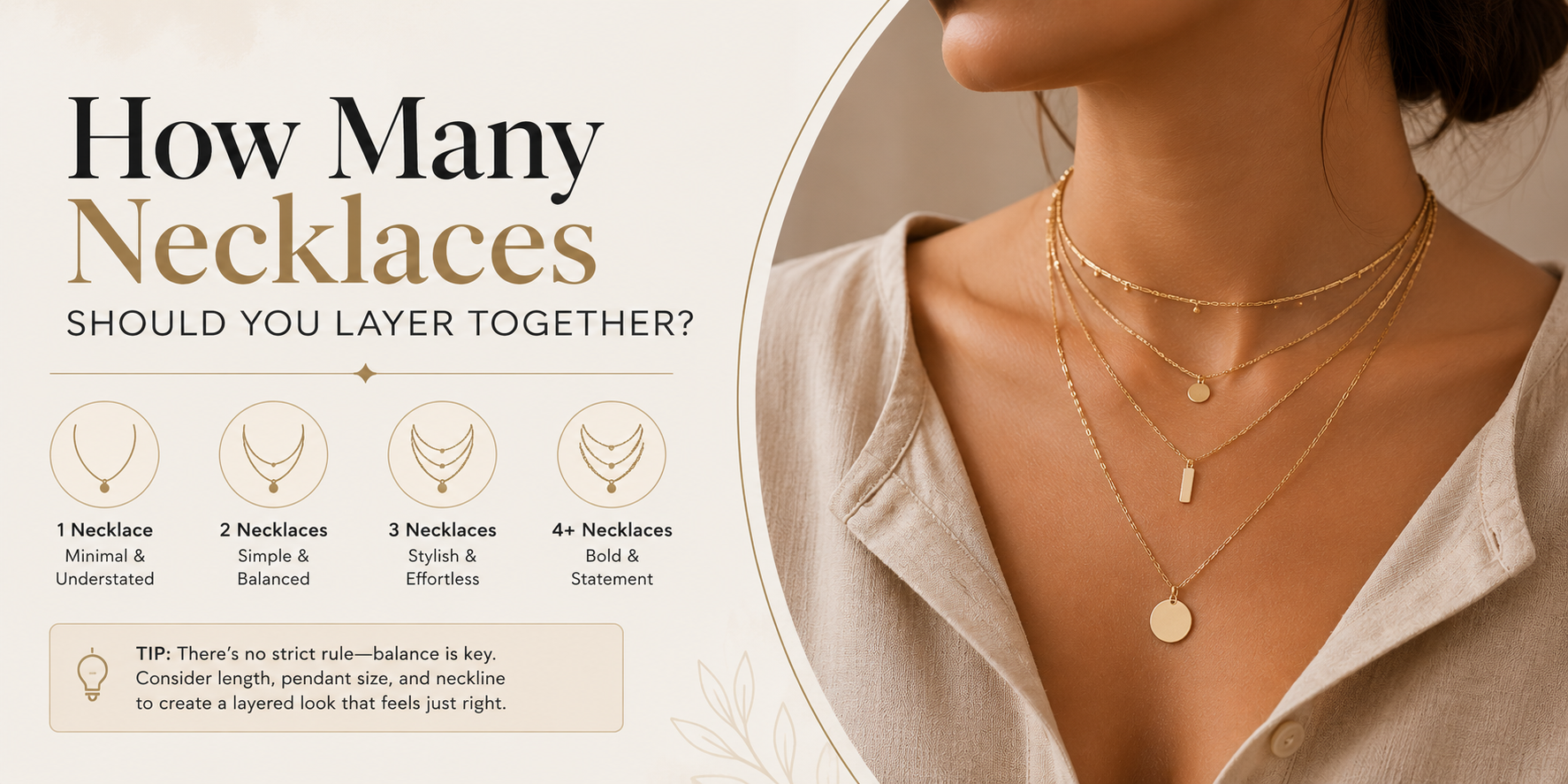 How Many Necklaces Should You Layer Together?