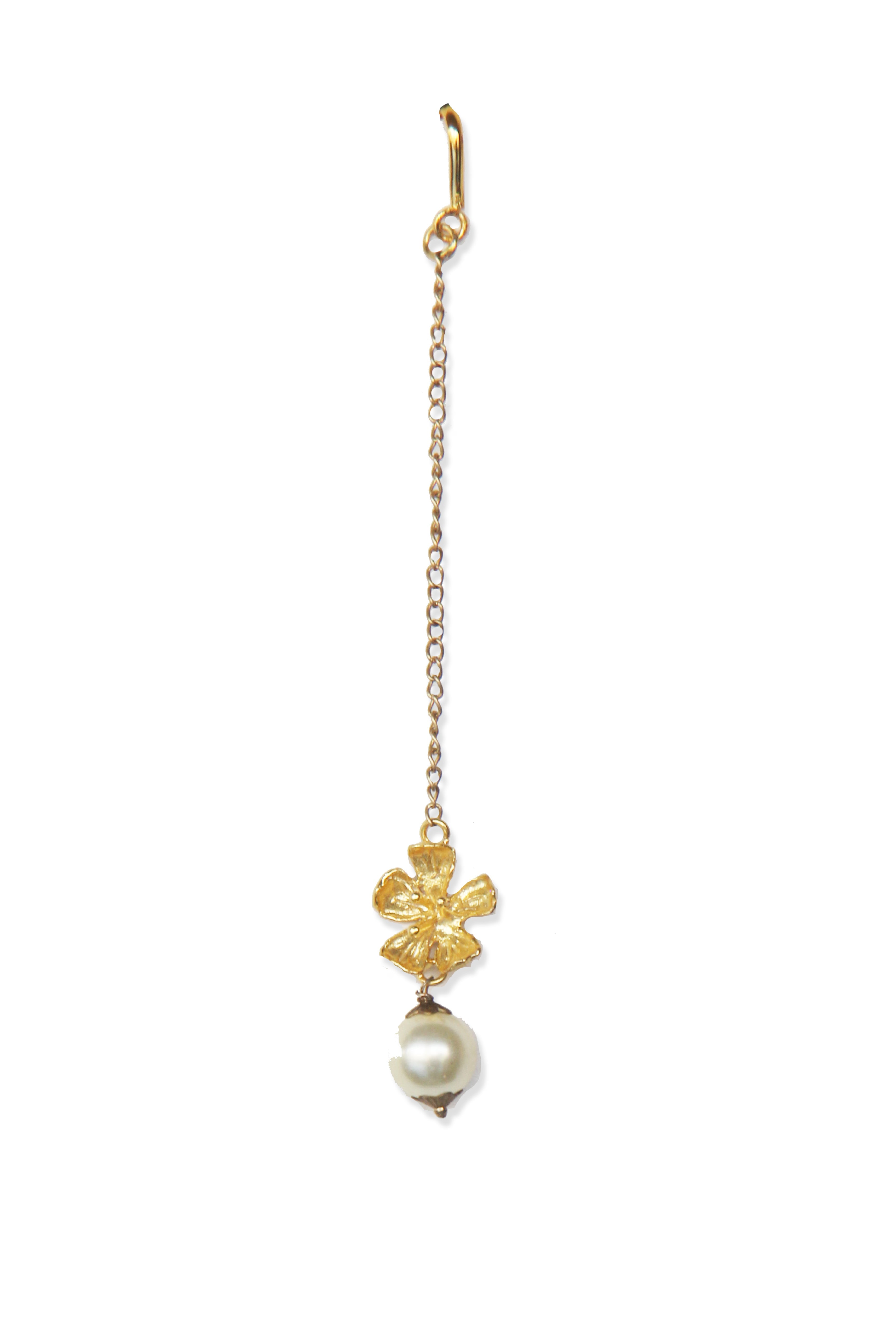 Nature Story Floral Golden Necklace Set