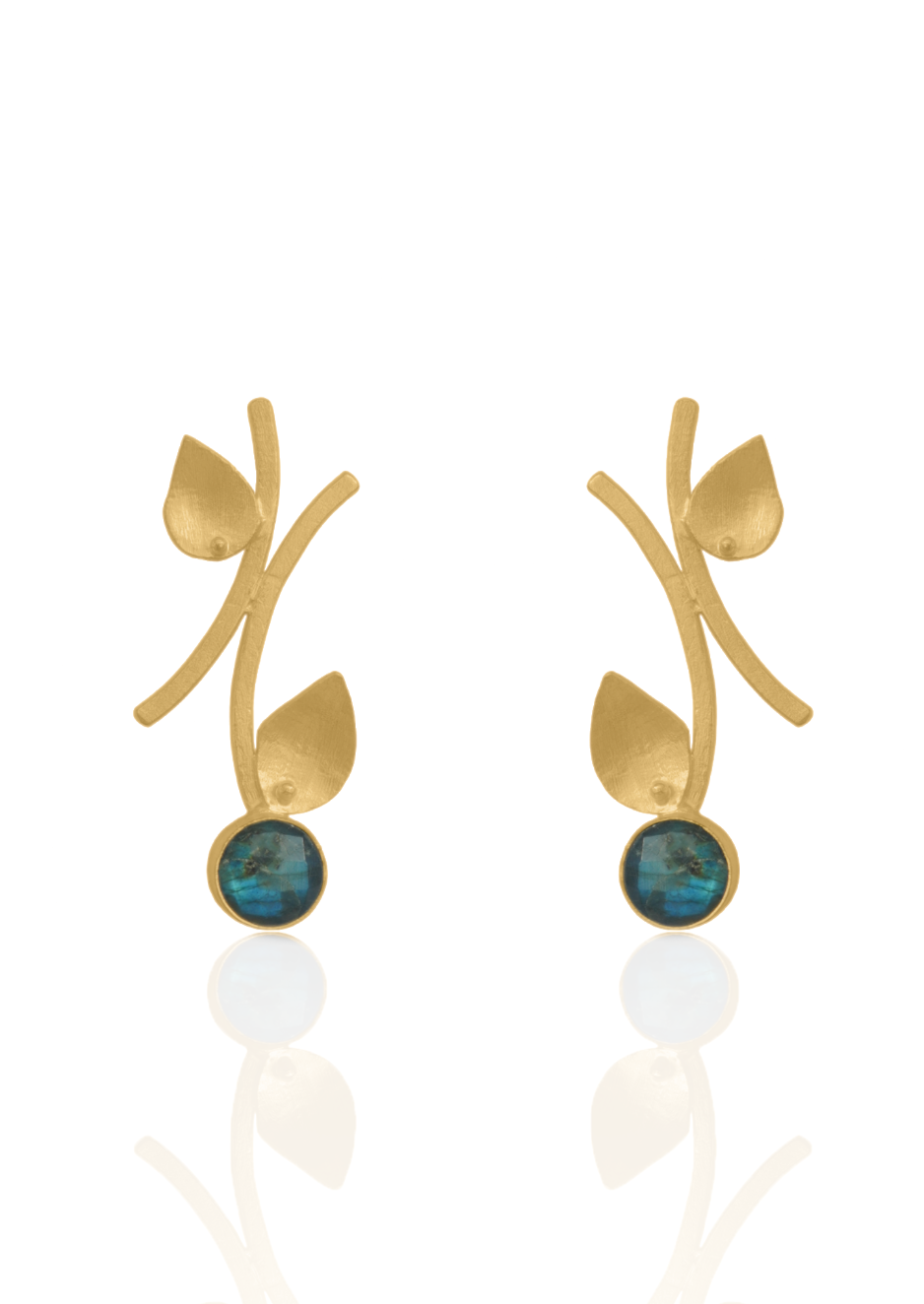 Festive Indian look Nature Earrings for anarkali