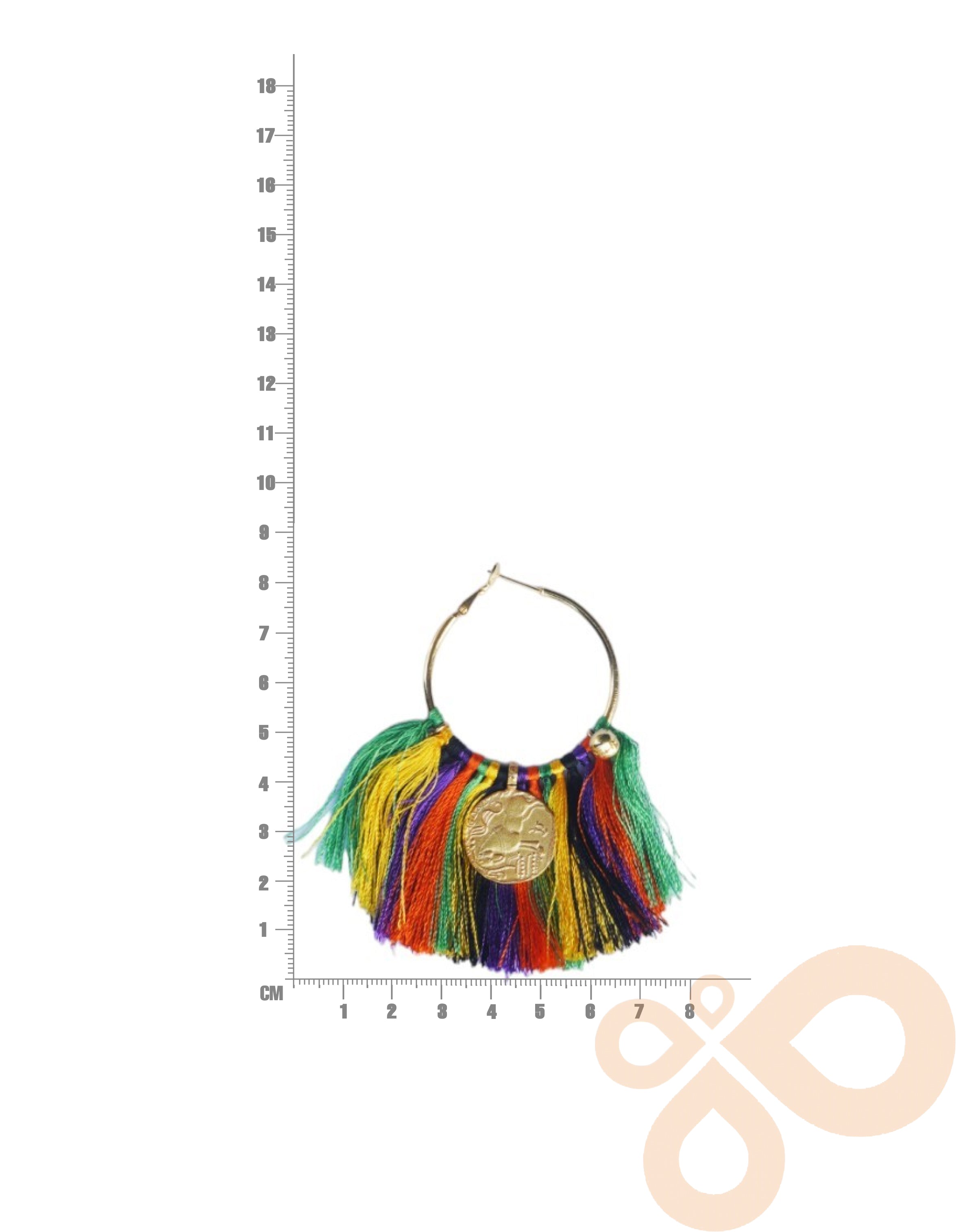 DOR Classic Earrings – 82mm Drop, 18K Gold-Plated Design