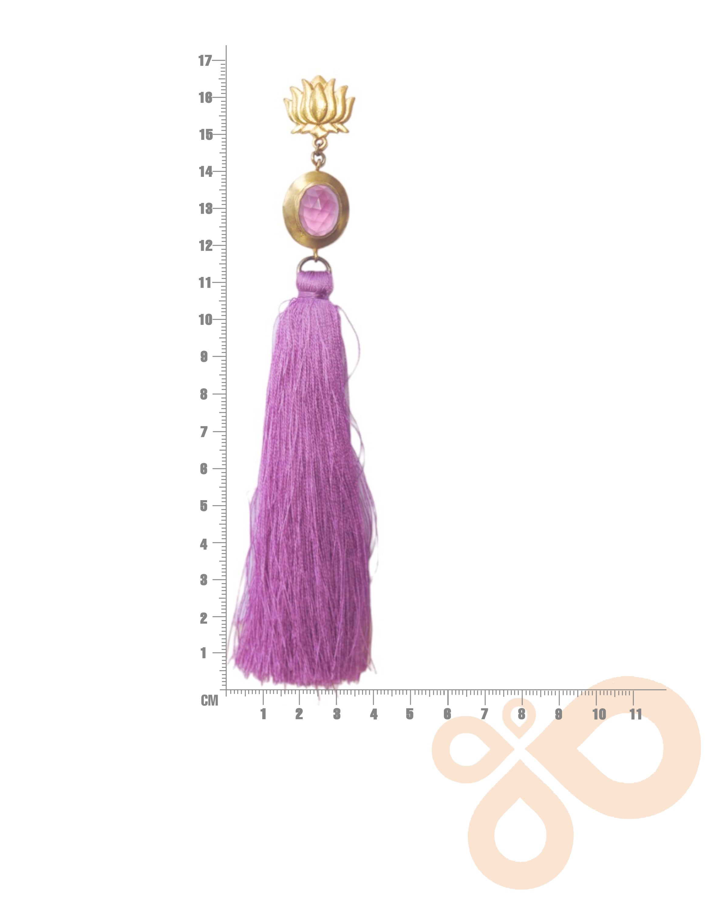 DOR Earrings – 167mm Height with 18K Gold Plating