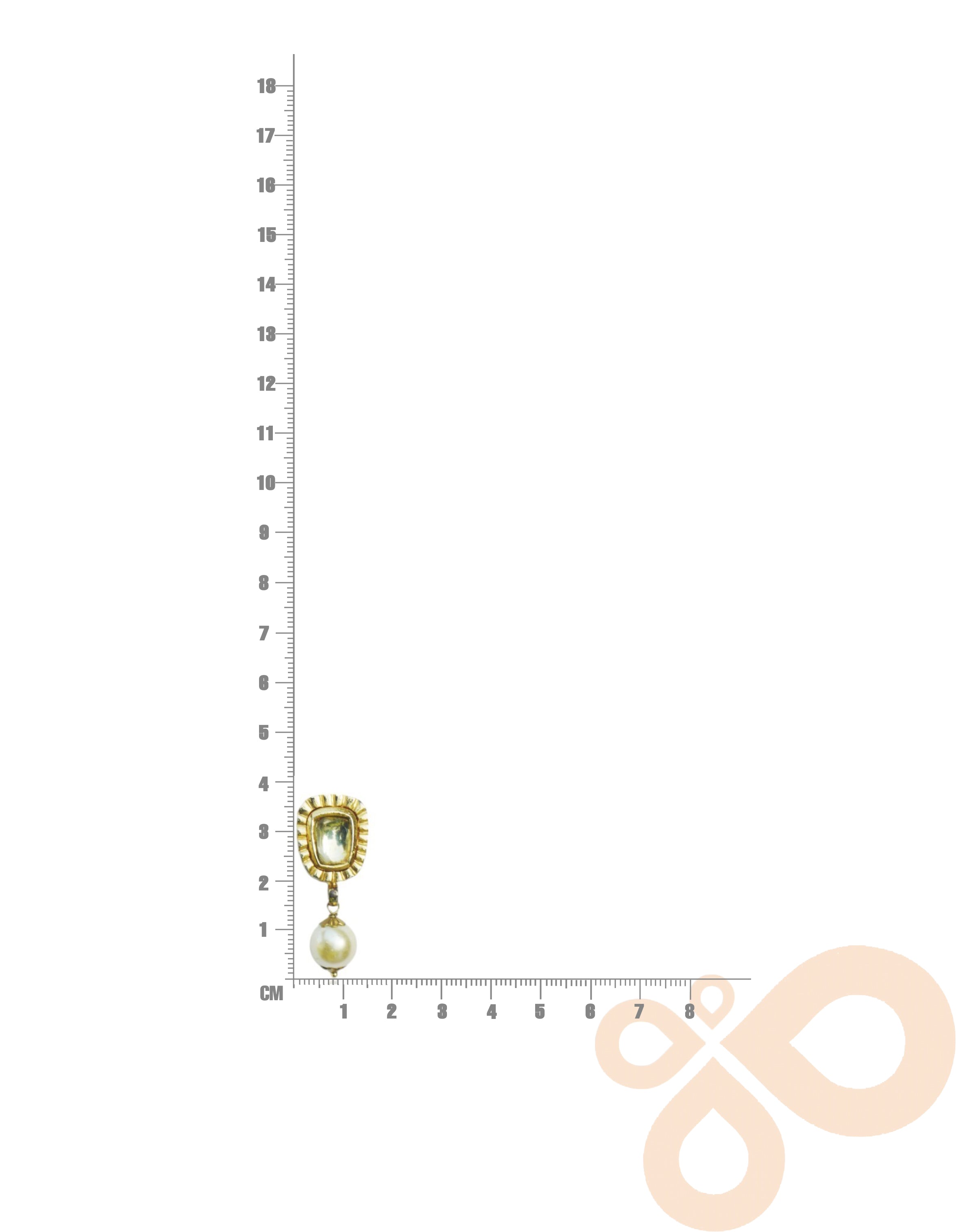 Minimalist Handmade Earrings – 39mm Height, 18K Gold-Plated Finish