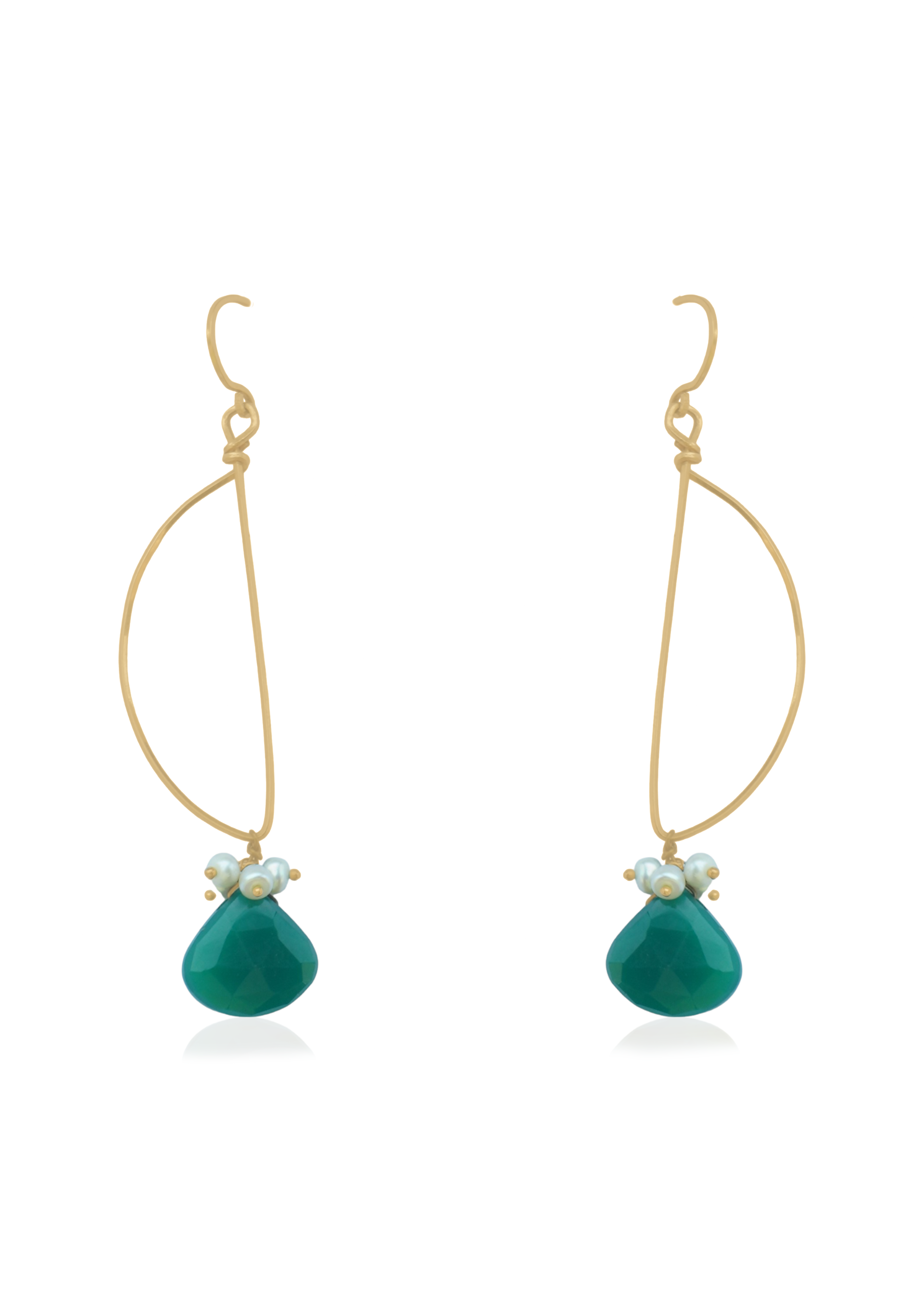 Metal Blast Everyday Earrings – Lightweight 18K Gold-Plated Design