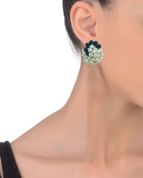 Artisan Metal Blast Earrings 25mm x 23mm
