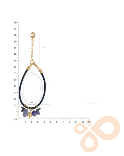 Love Bracelet  Serenity Amethyst 21mm