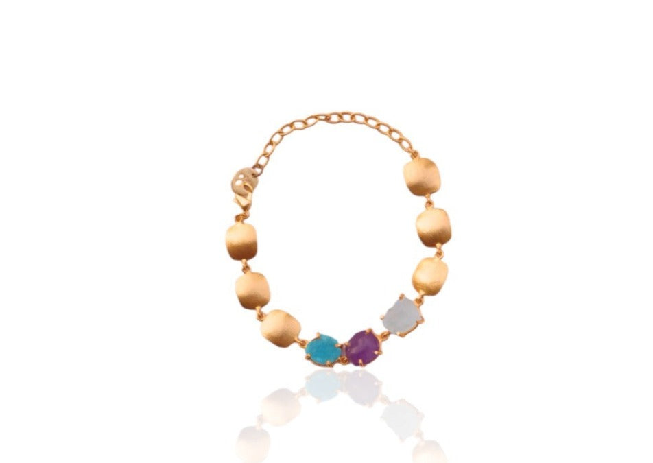 Adjustable Stone Age Bracelet 11mm x 163mm – Unique Design with Extra Length
