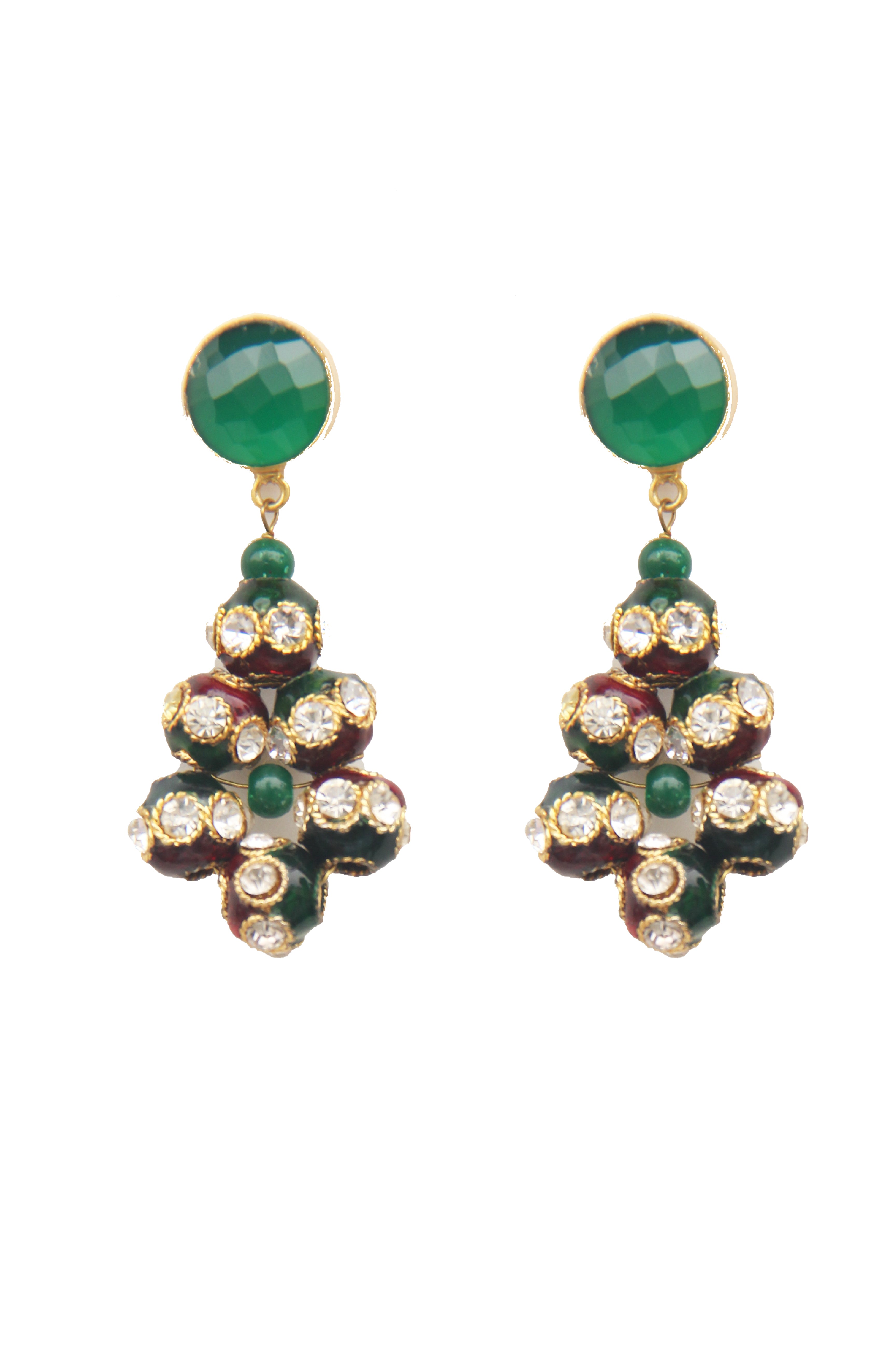 Moti Earrings
