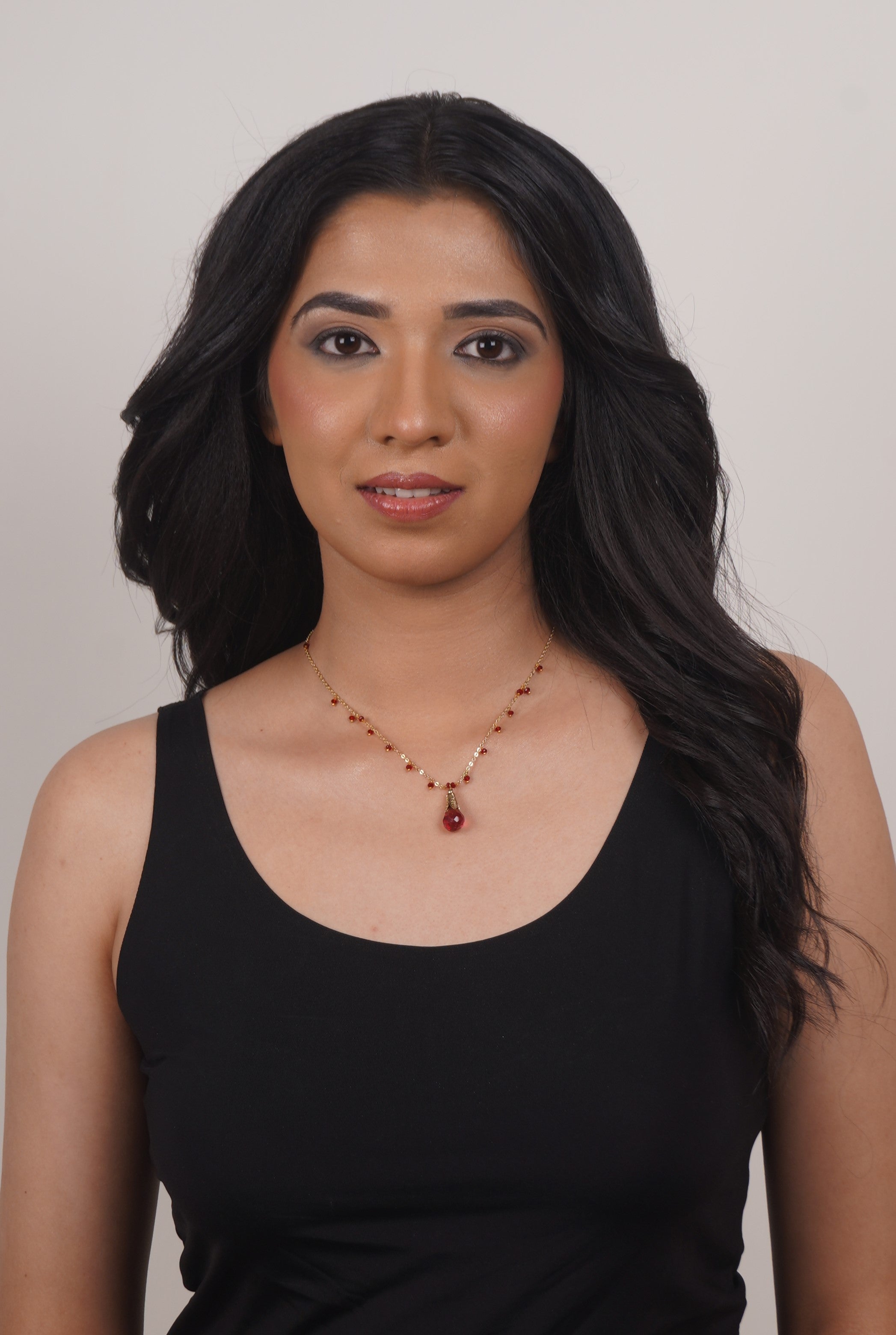 Fine One Necklace - Brass with 18K Gold Plate and Pendant