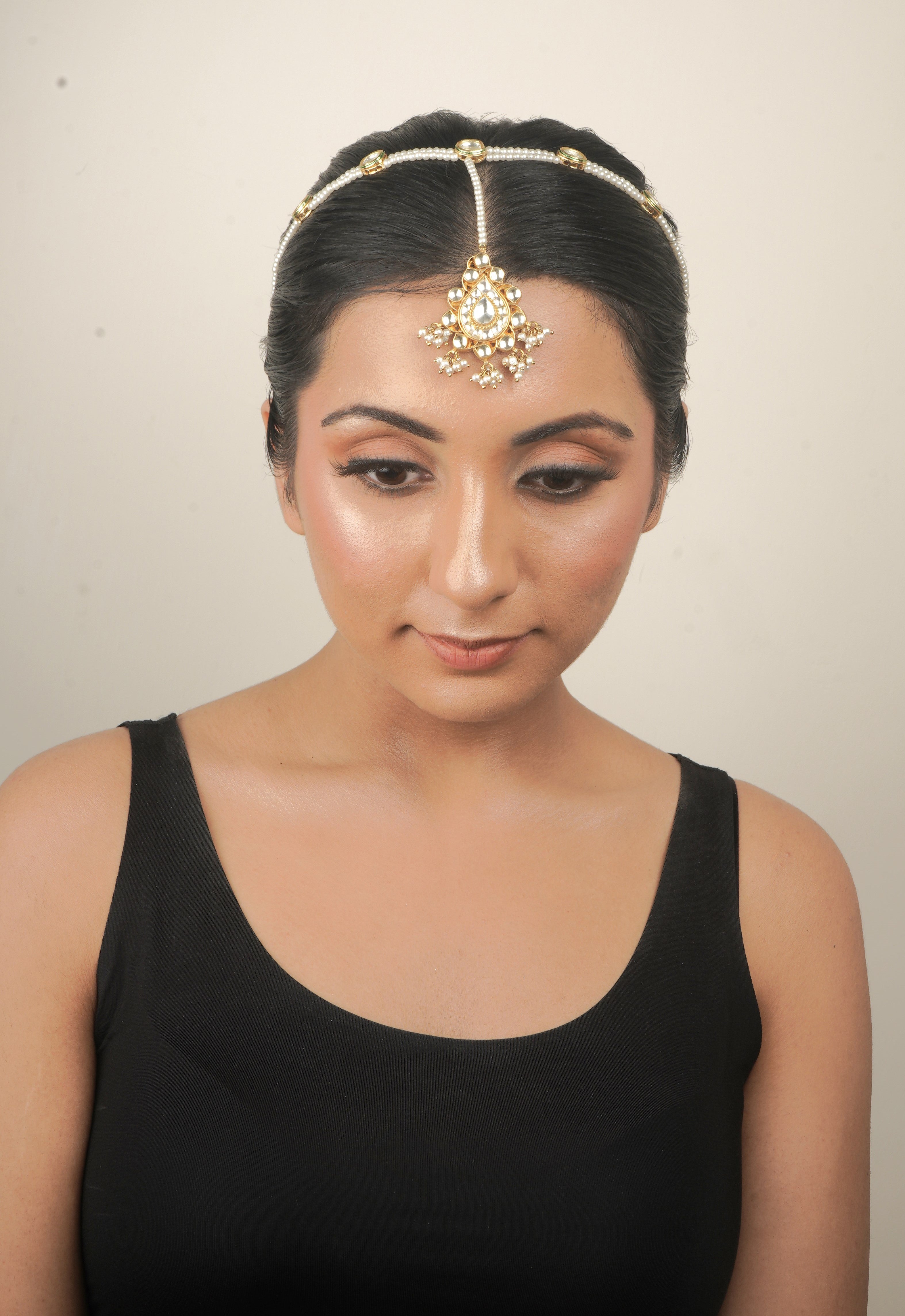 NOOR Matha Patti- Handmade 18 Carat Gold Plated- Limited Period Offer