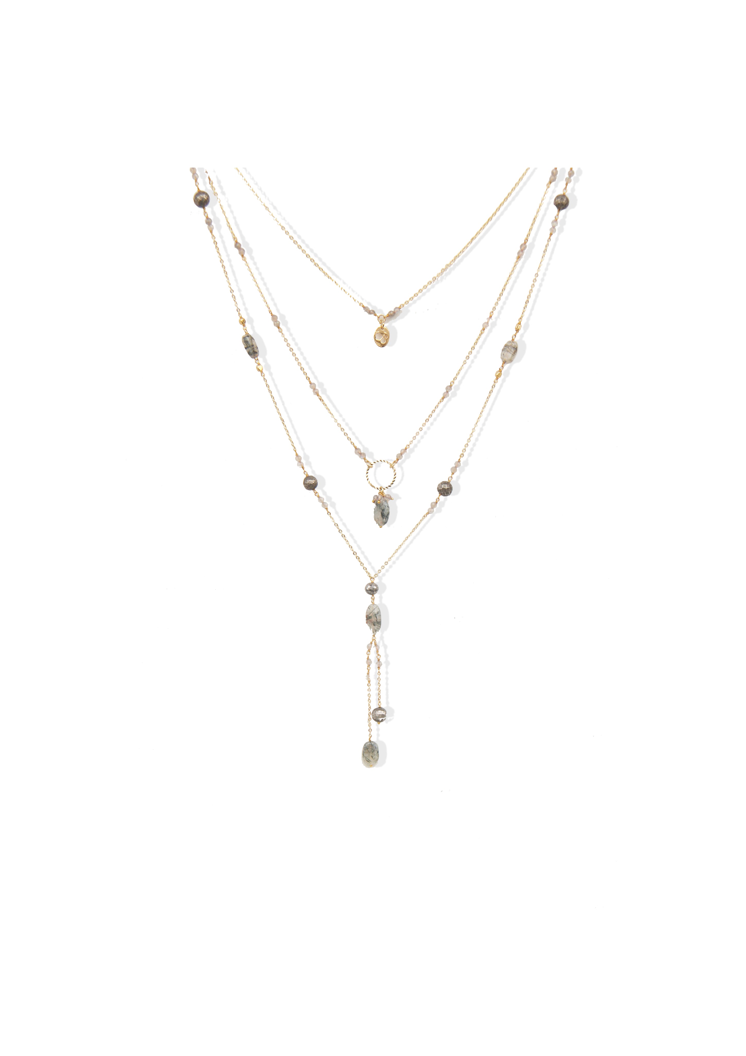 Fine One Necklace: Adjustable Chandeliers for Versatile Style