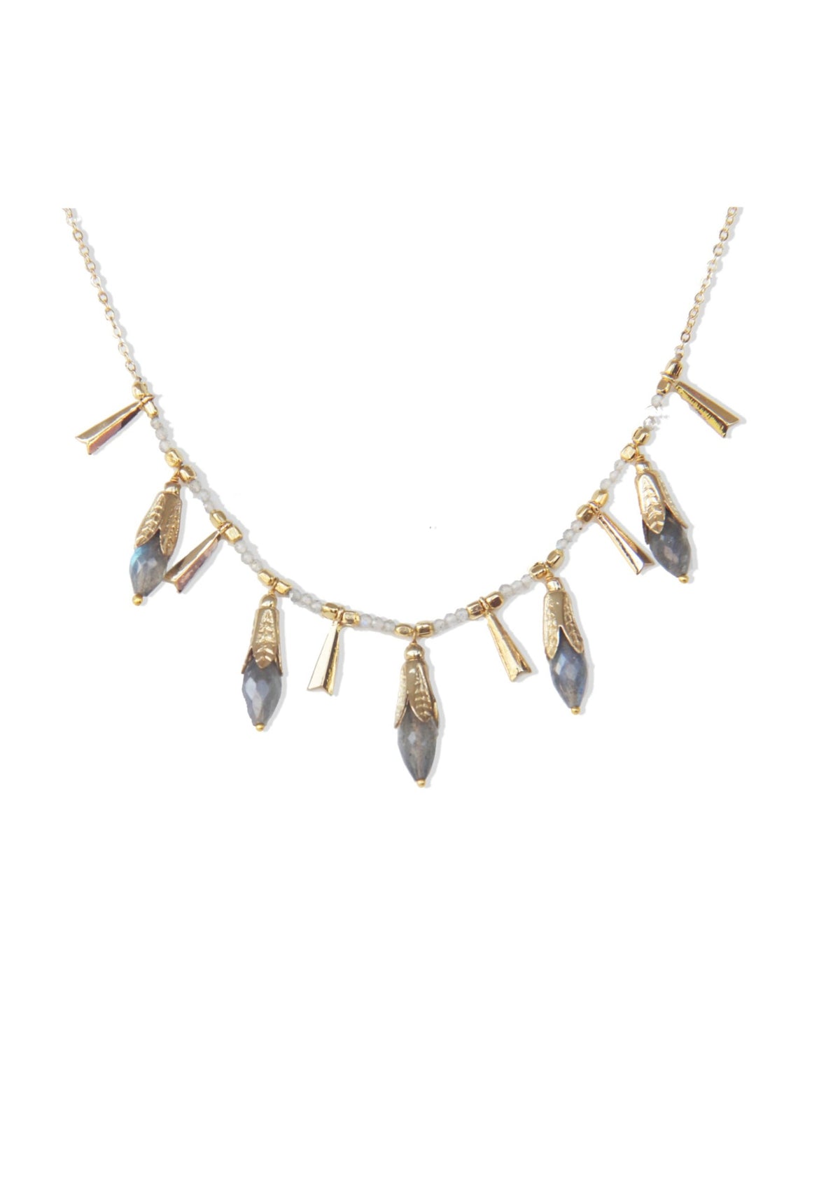 Fine One Necklace: Simple Smoky Quartz Design