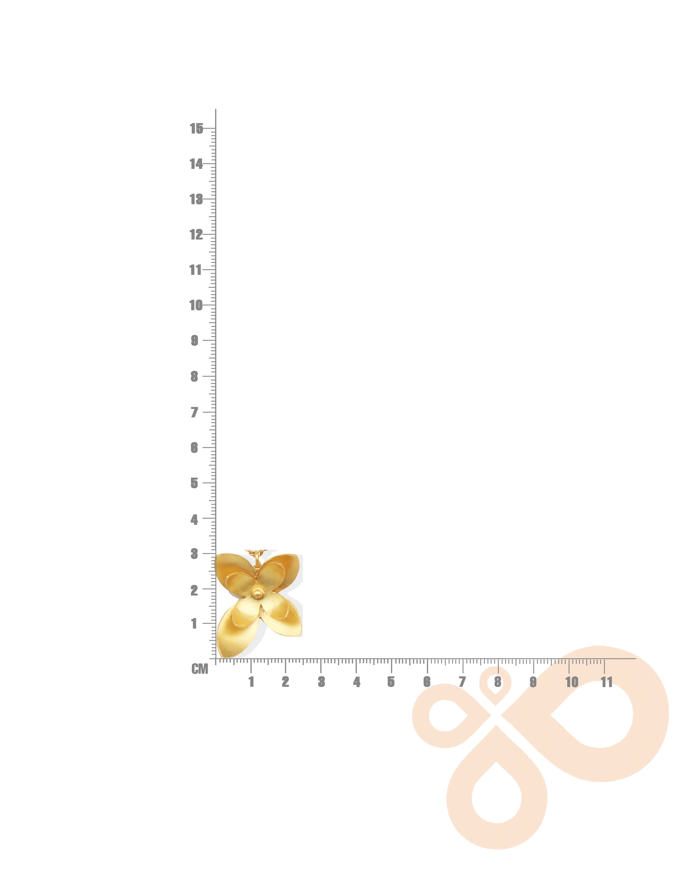 Fine One Necklace: Matte Gold Chandeliers