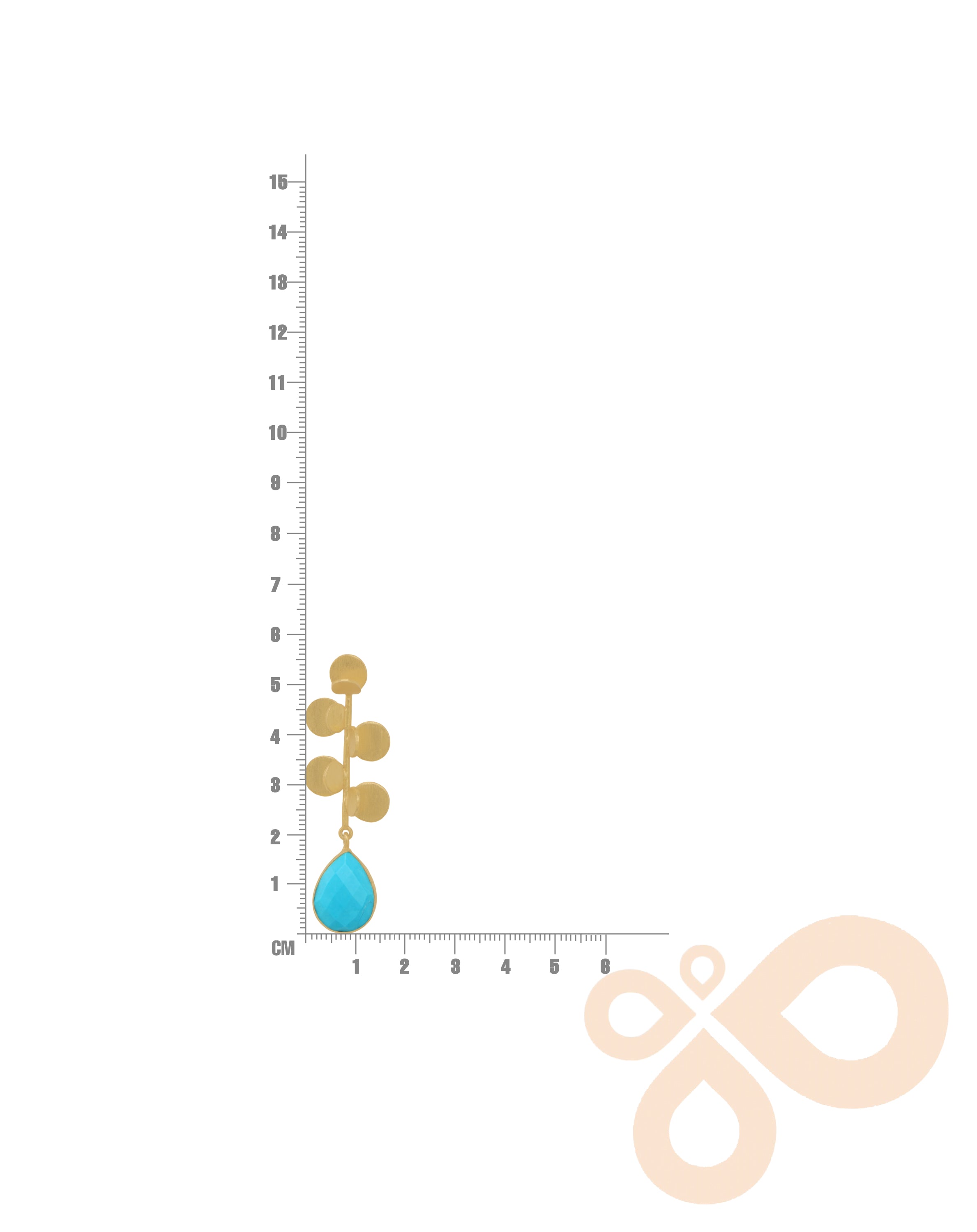 Maiden Earrings – 56mm Height with 18K Gold-Plated, Handmade in India