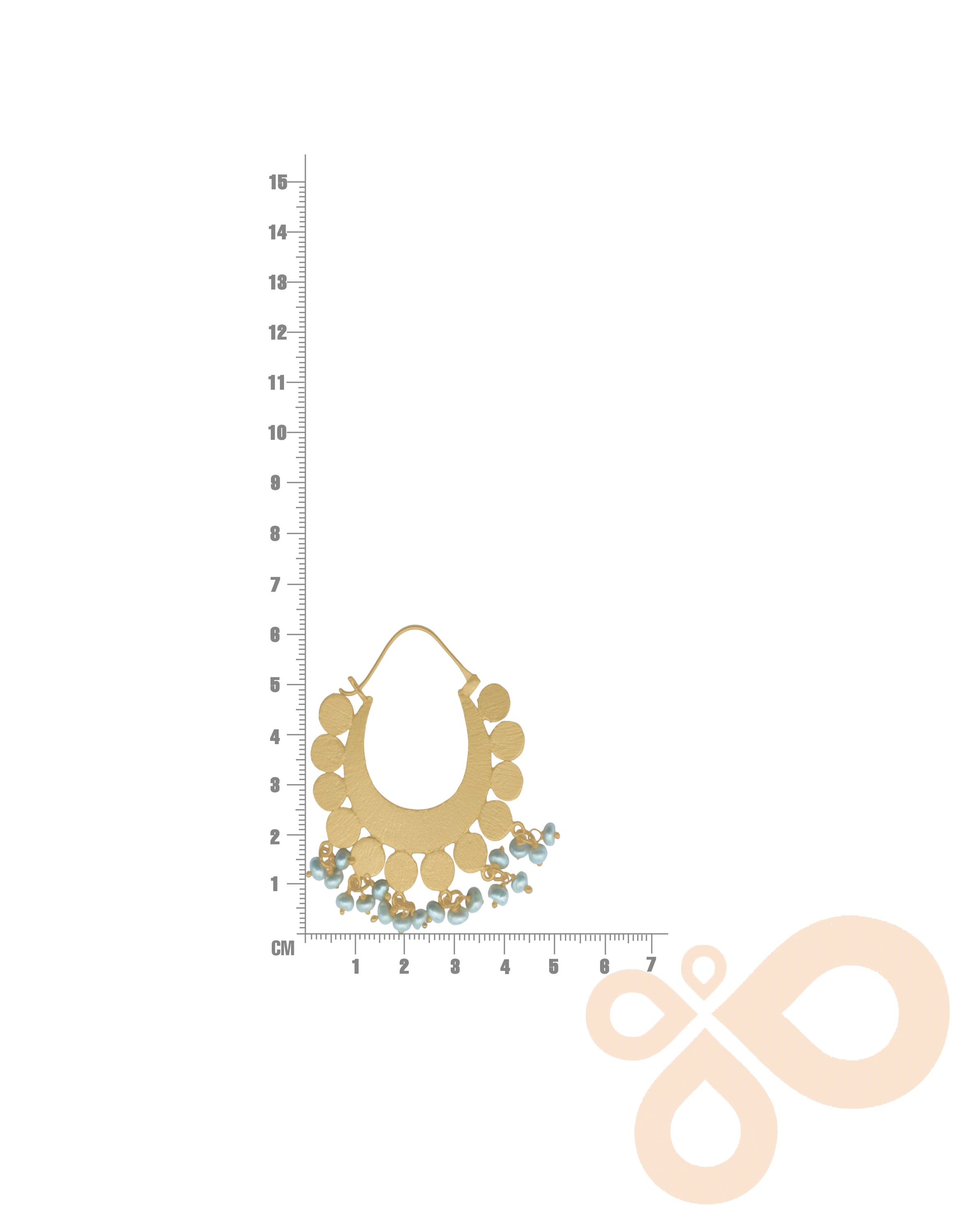 Artisan Maiden Earrings – Handcrafted 59mm Height with Luxe 18K Gold Plate
