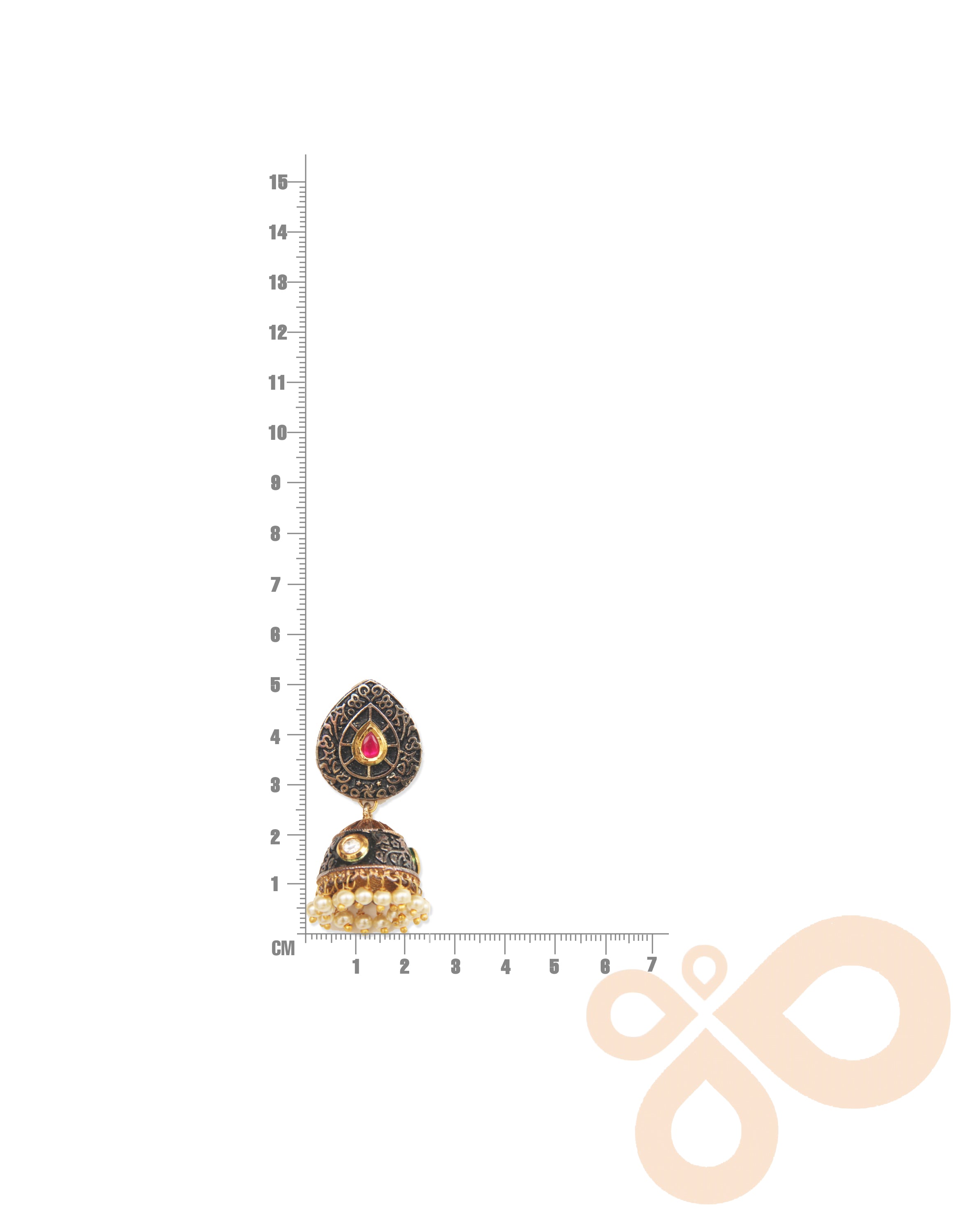 Timeless NOOR Earrings – 51mm Height, Featuring Handcrafted Excellence with 18K Gold Plating