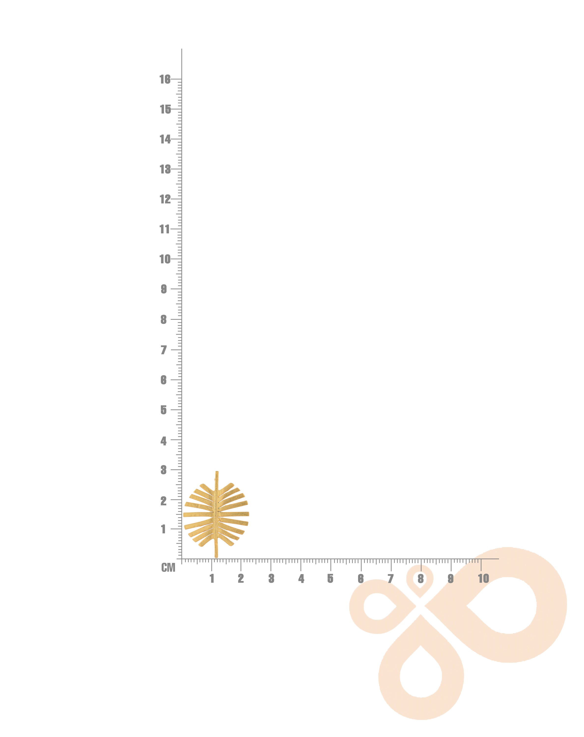 Compact Fringe Earrings – 30mm Height, Handcrafted with 18K Gold Plating