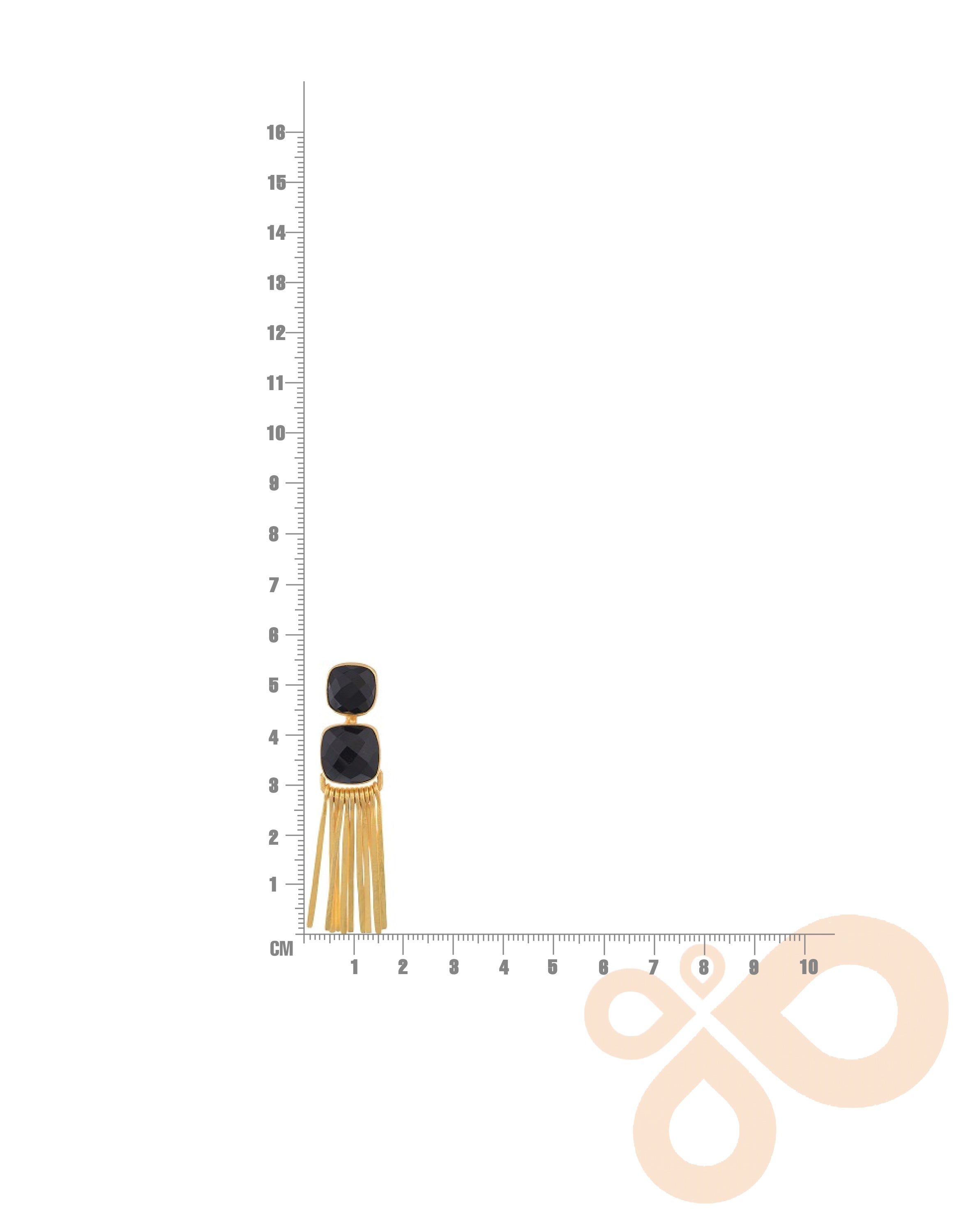 Timeless Handmade Fringe Earrings – 55mm Drop, 18K Gold Plating