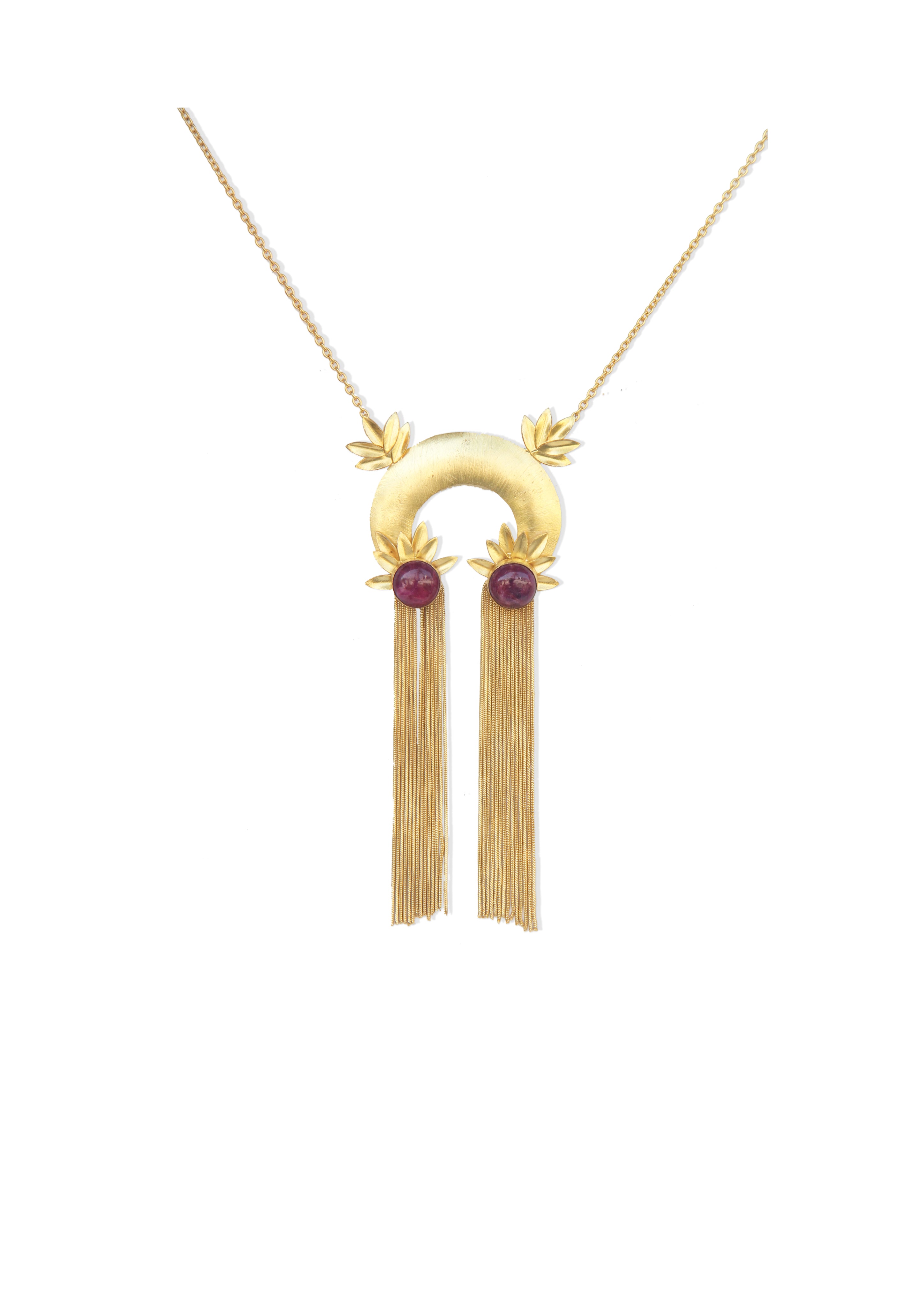 Nature Necklace - 18K Gold-Plated Brass for Statement Looks