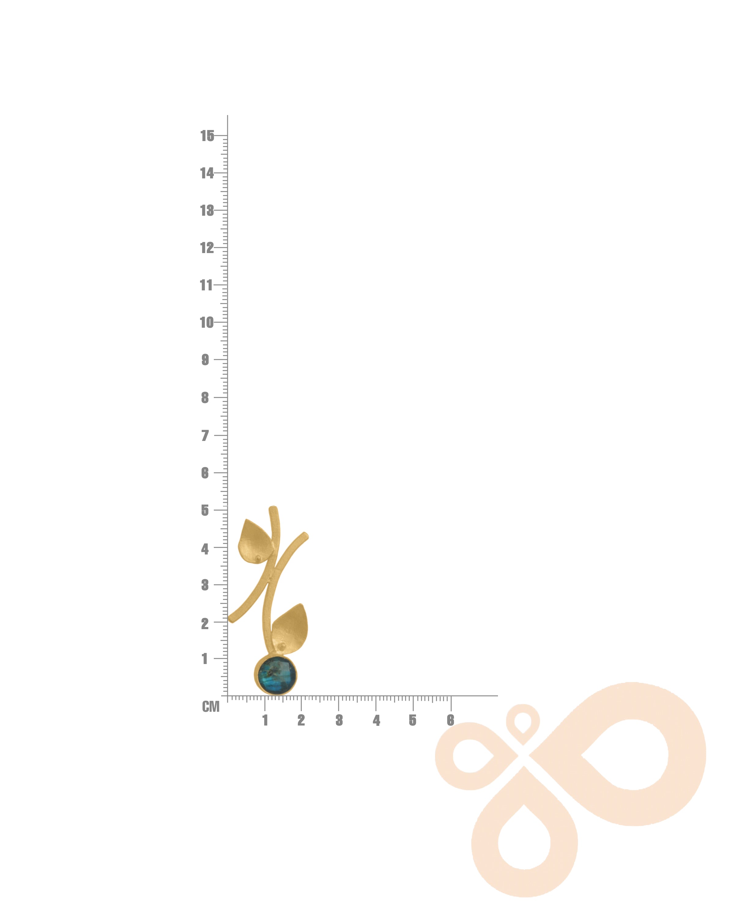 Festive Indian look Nature Earrings for anarkali