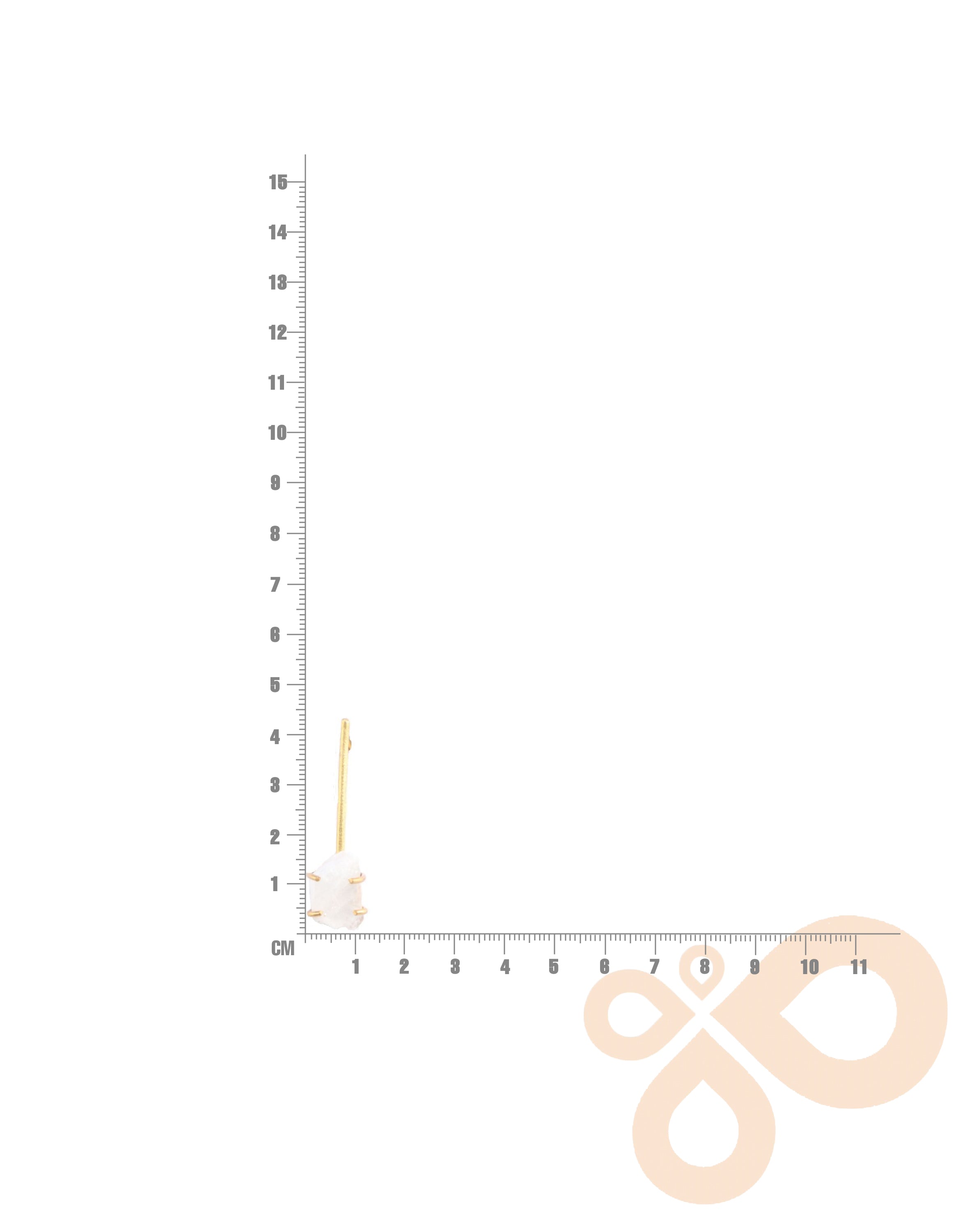 NOOR Earrings – 45mm Height, Luxurious 18K Gold-Plated Finish for Indian-Inspired Elegance