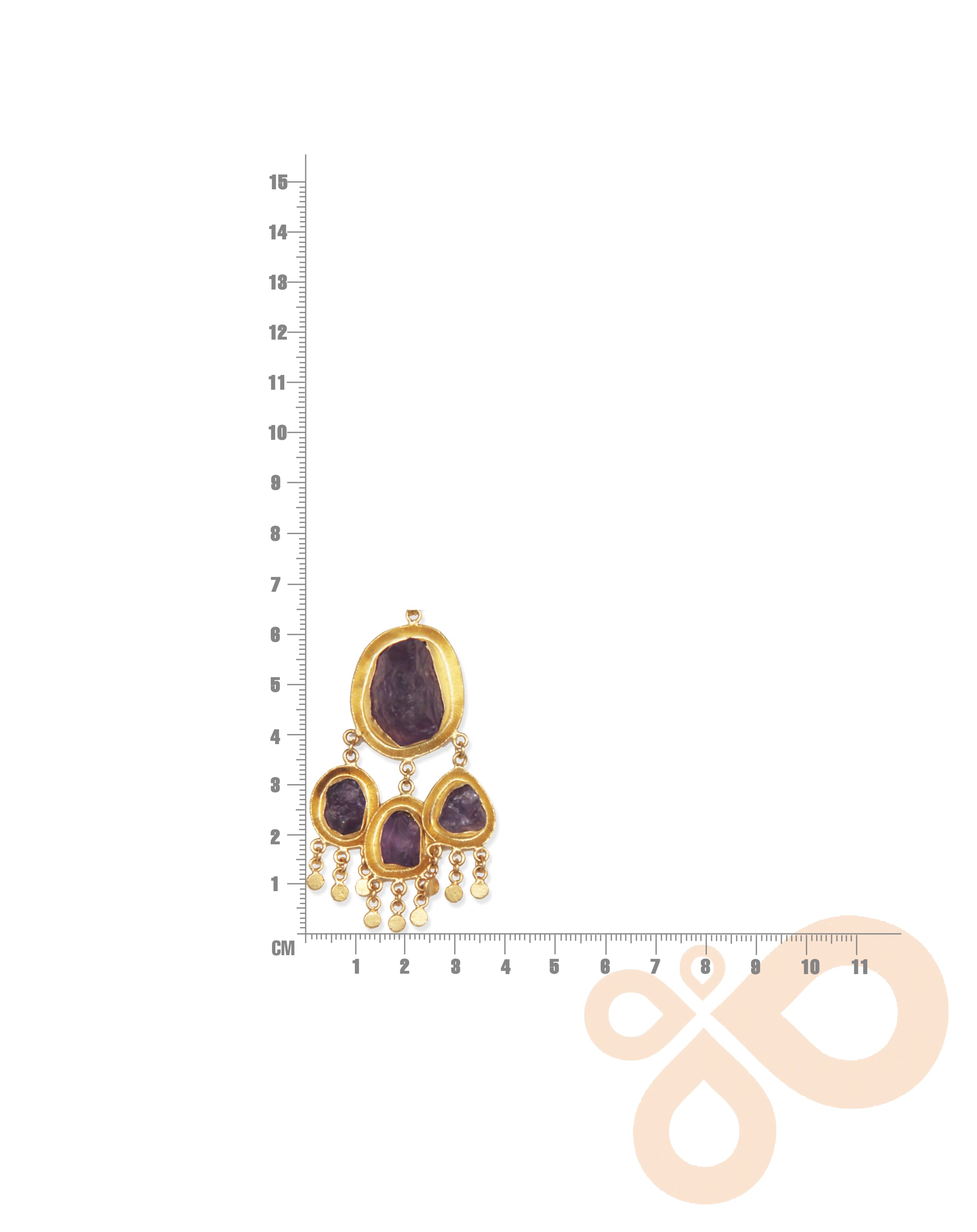 Stone Age Necklace - Lightweight Brass Design with 18K Gold Plate for Effortless Style