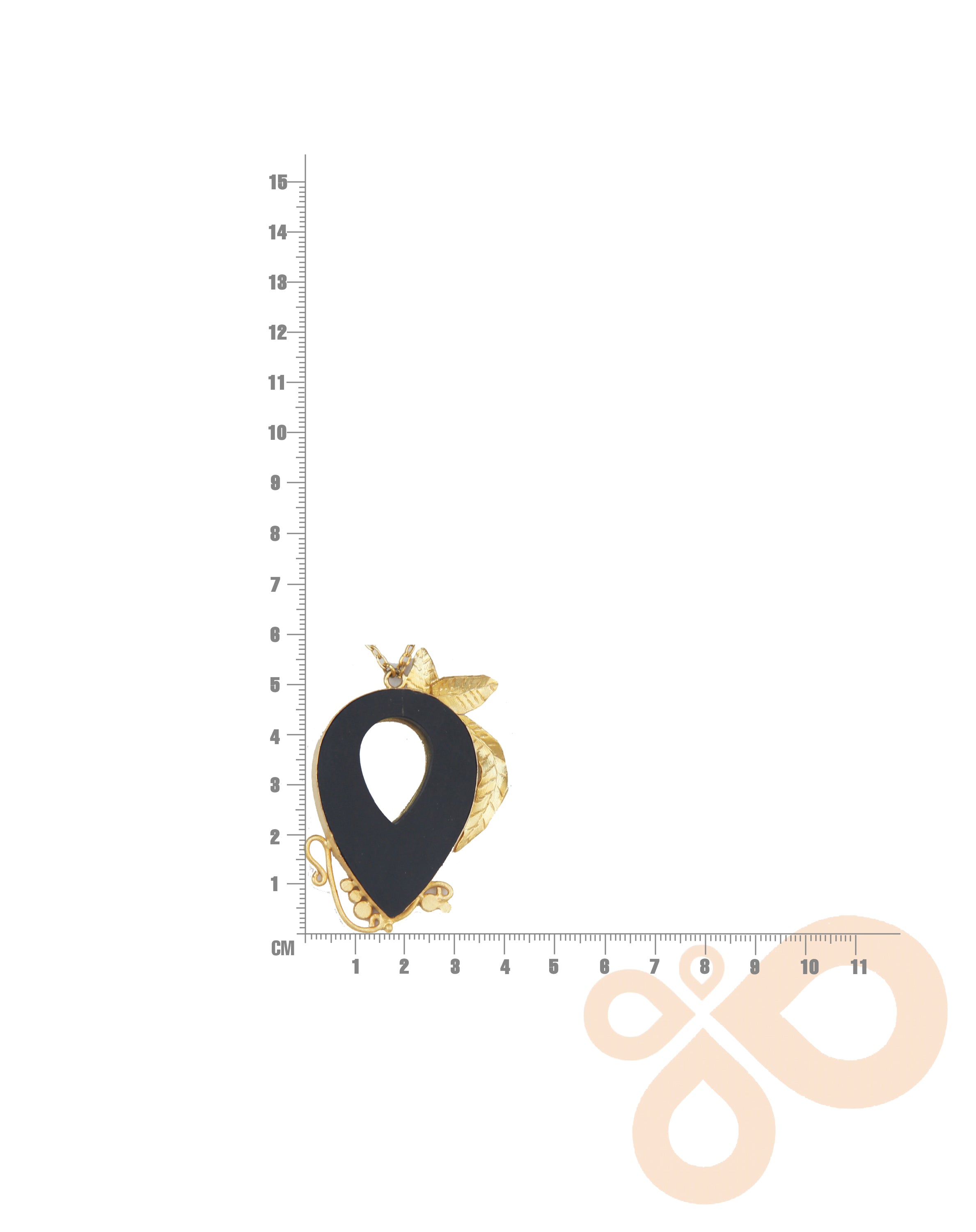 Fine One Necklace - Black Onyx and 39mm Pendant