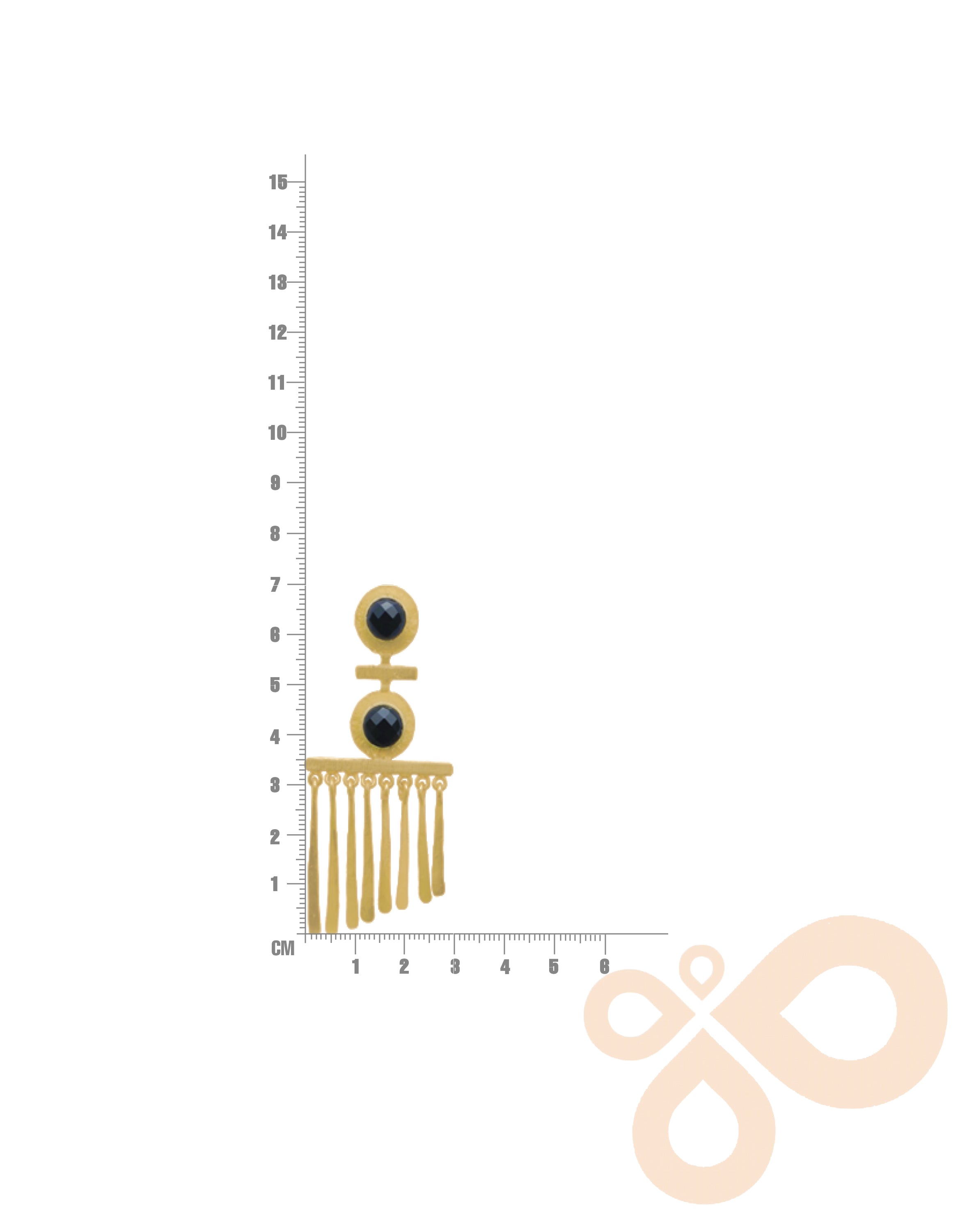 Classic Fringe Earrings – Handcrafted and Enhanced with 18K Gold Plate