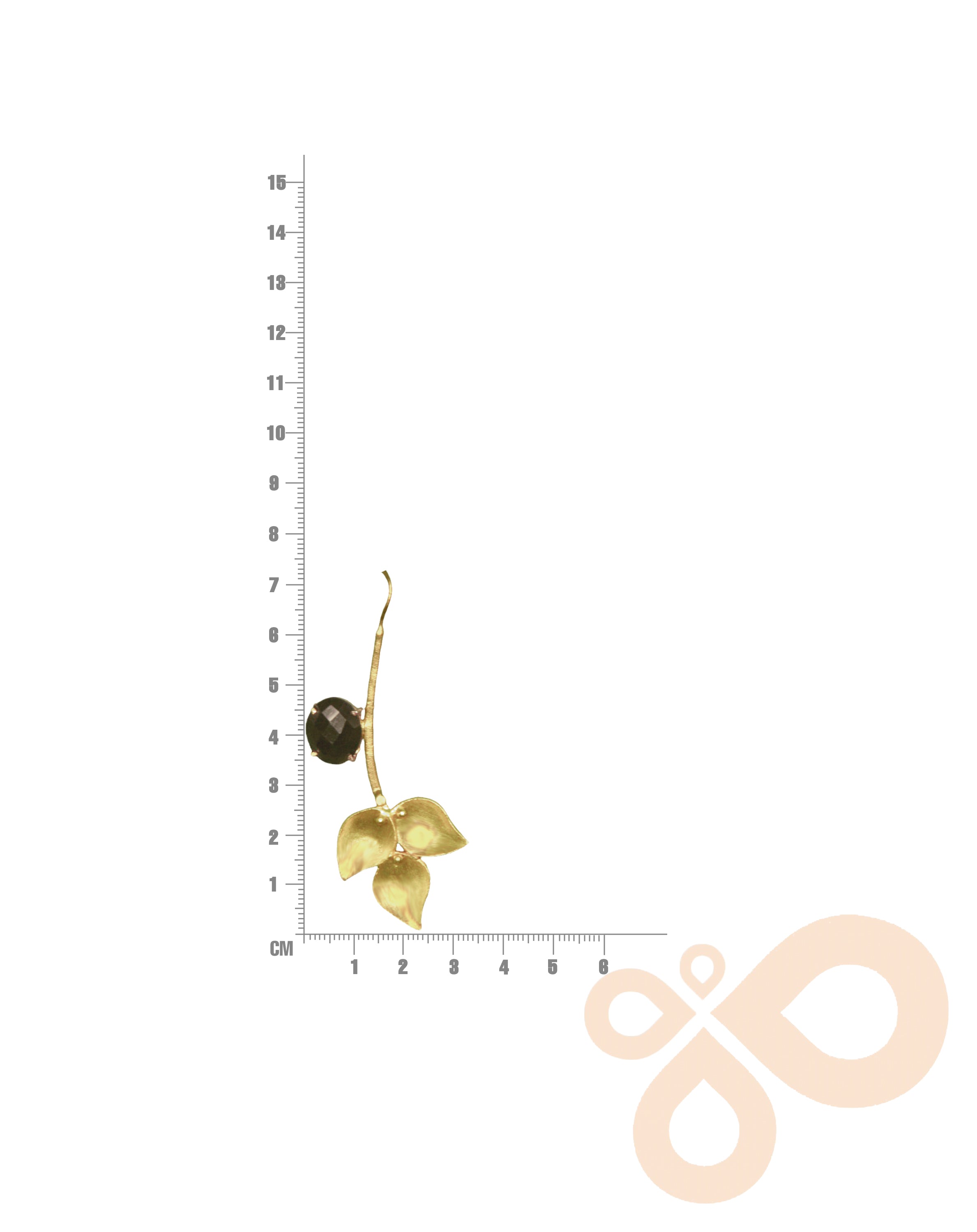 Nature Earrings – 73mm Drop, 18K Gold-Plated Craftsmanship for Indian Style