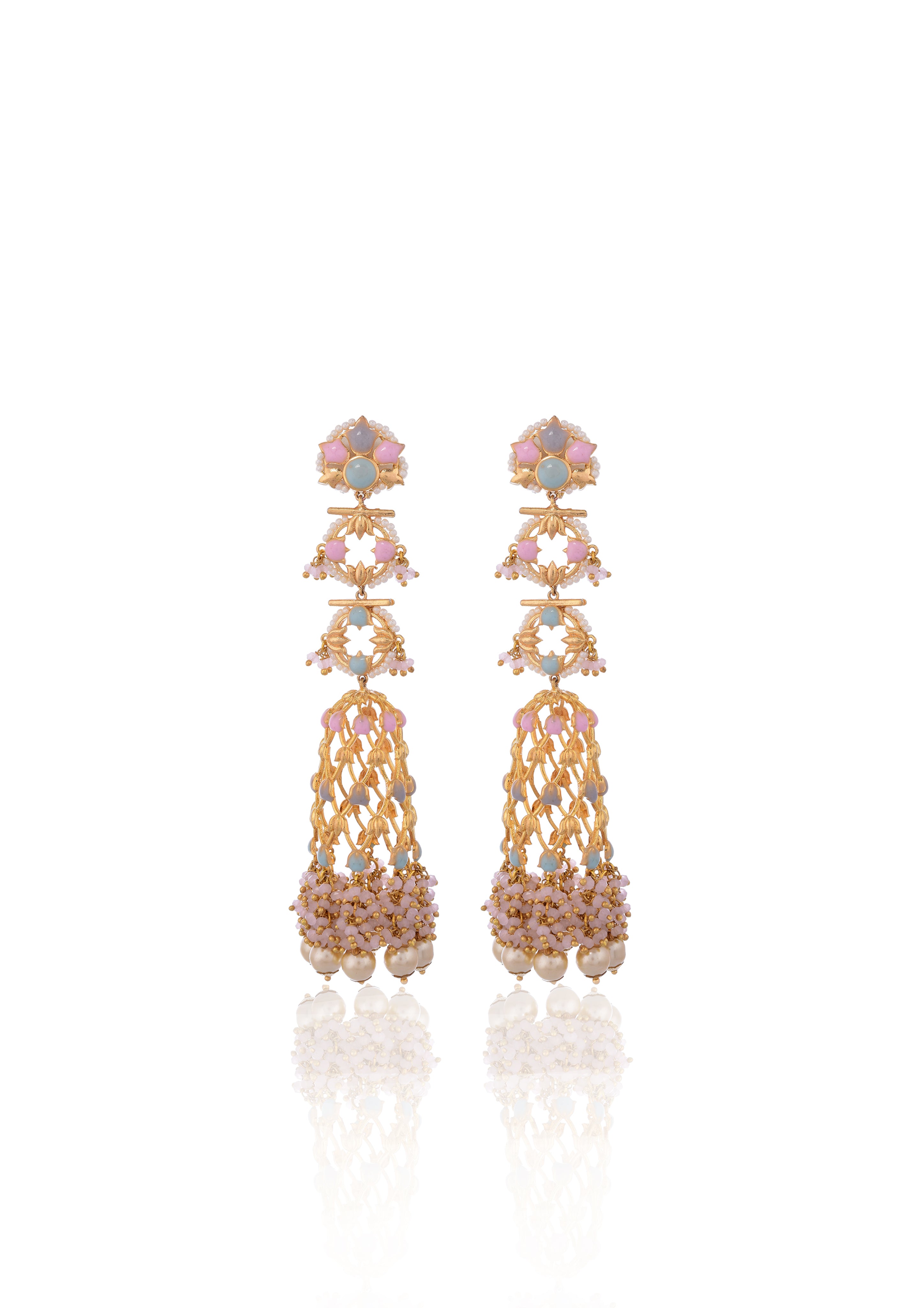 Exclusive JJ's Jannat Jhumka's – Handmade Design with 22K Gold Plating
