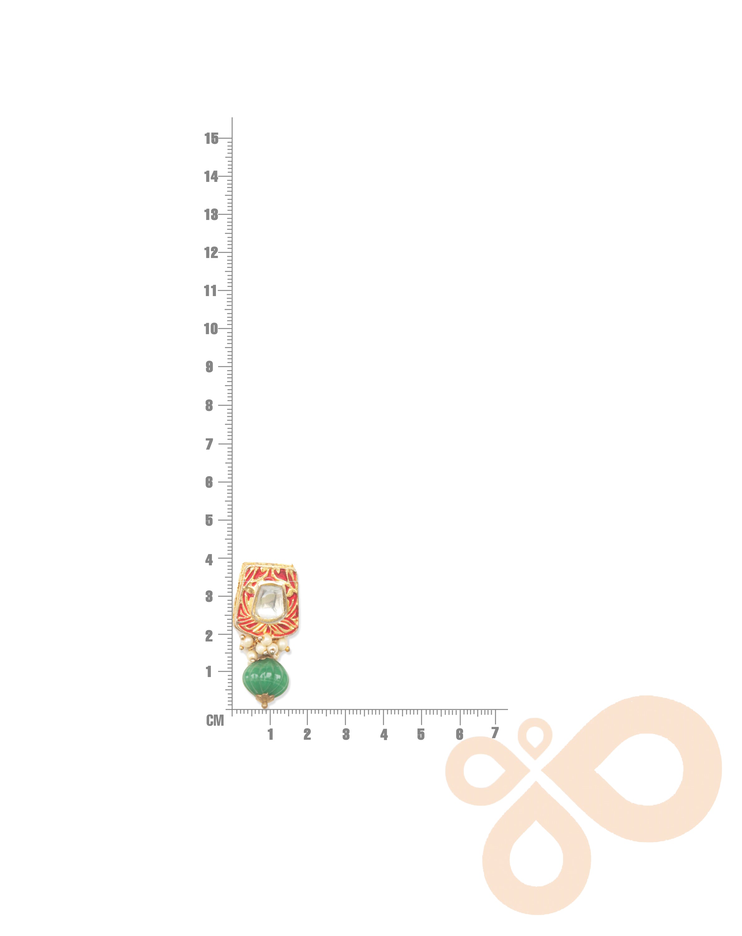 Chic NOOR Earrings – 39mm Height, Handcrafted with Gleaming 18K Gold-Plated Detail