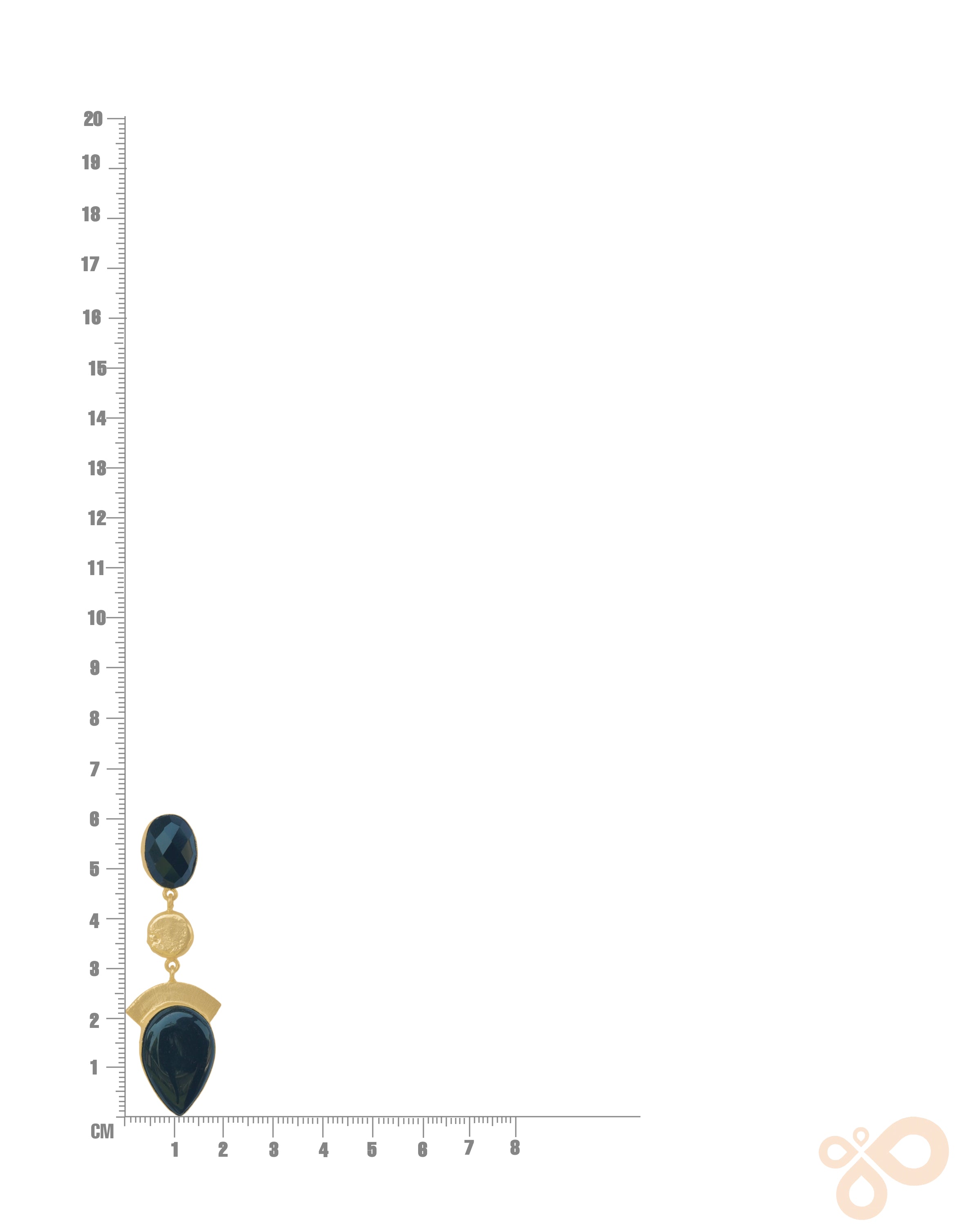 Metal Blast Everyday Earring – Lightweight 18K Gold-Plated Elegance