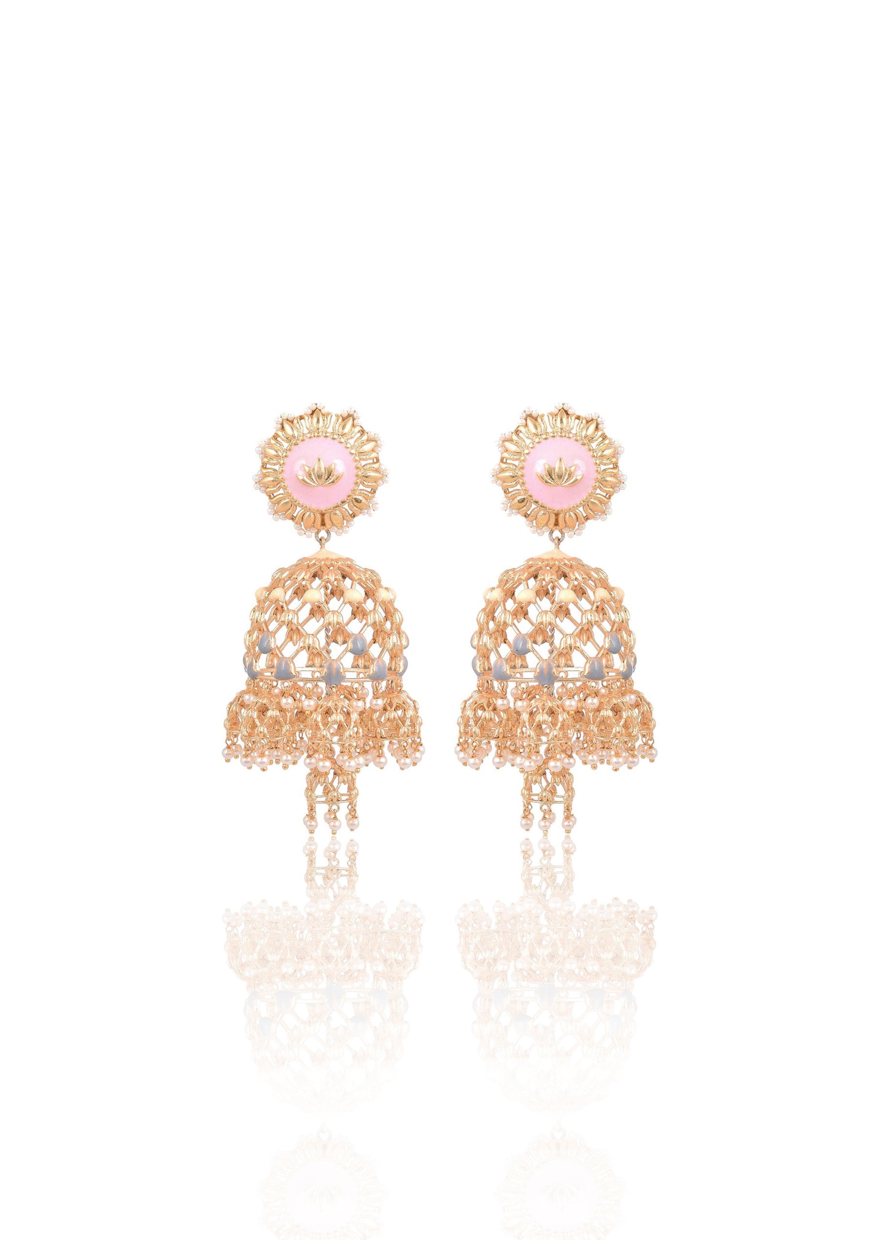 Artisan Jannat Earrings – Crafted with a Premium 22K Gold-Plated Finish