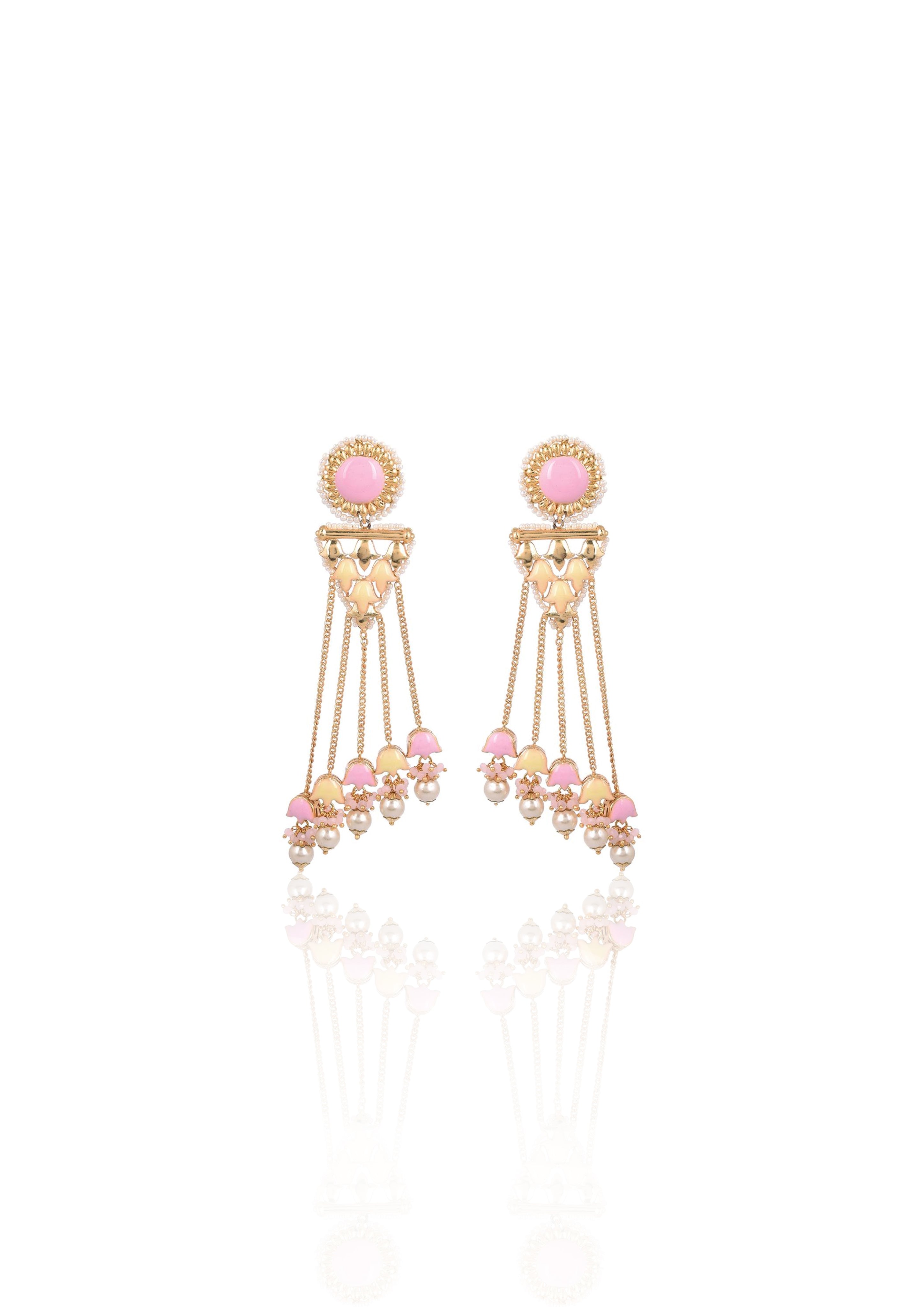 Artisan Jannat Earrings – Handmade with Premium 22K Gold Details