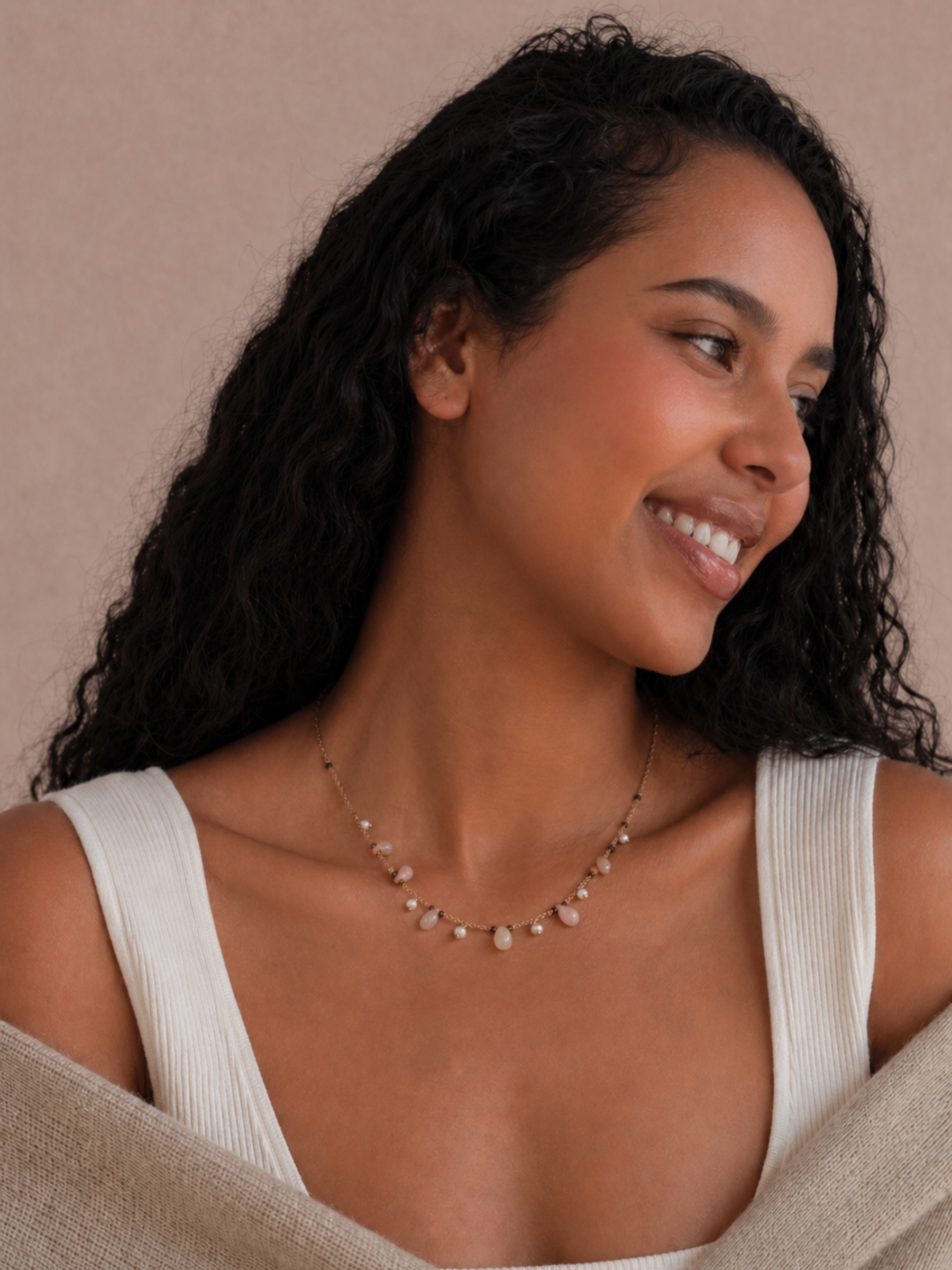 French Masala Simple Necklace