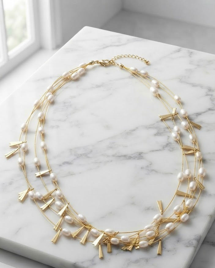 Pearl Minimalist Necklace