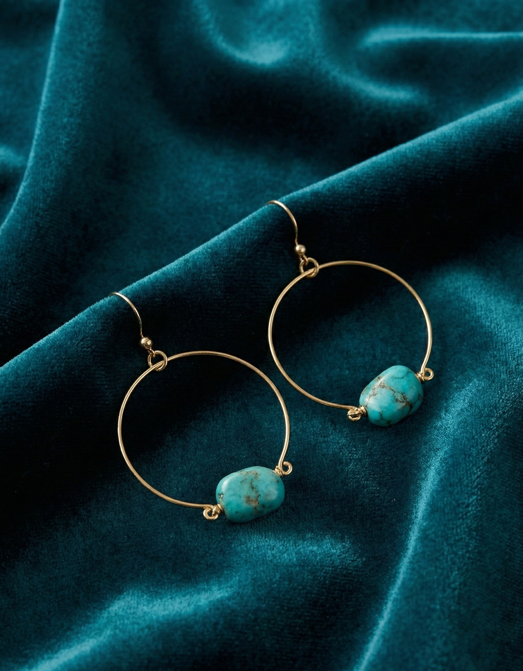 Metal Blast Lightweight Earrings – Handcrafted 18K Gold-Plated Elegance