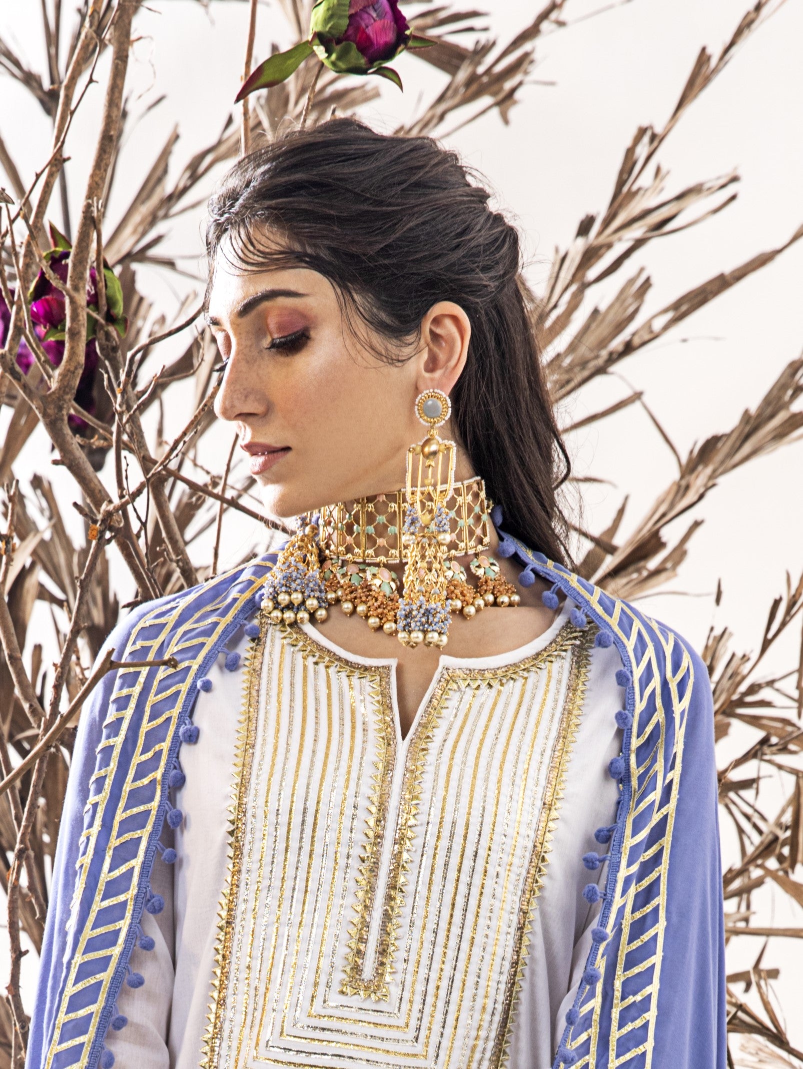 22K Gold-JJ's Plated Handmade Earrings – Elegant Jannat Jhumka's