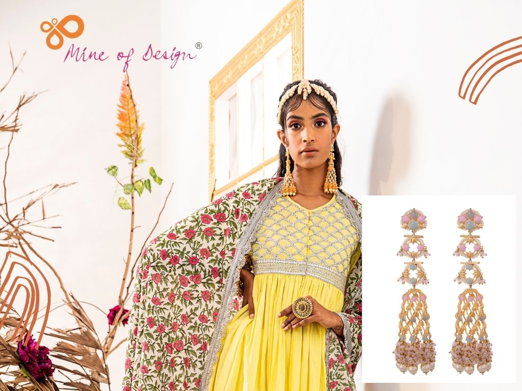 Exclusive JJ's Jannat Jhumka's – Handmade Design with 22K Gold Plating